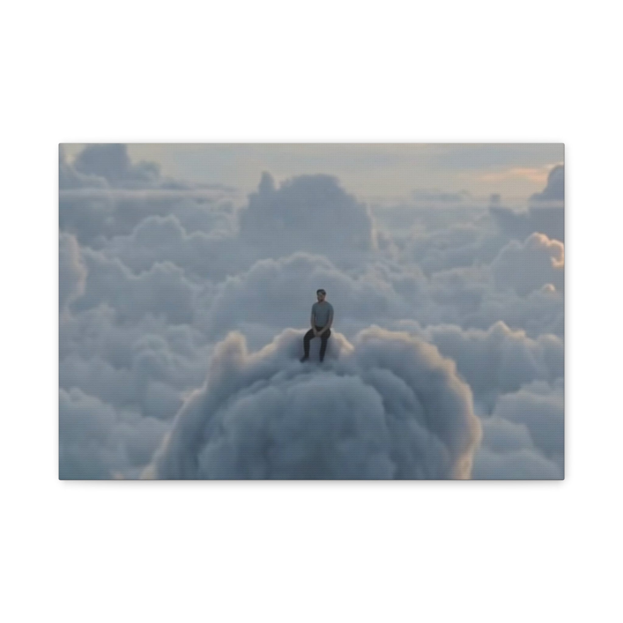 Canvas Silhouette on Cloud Matte