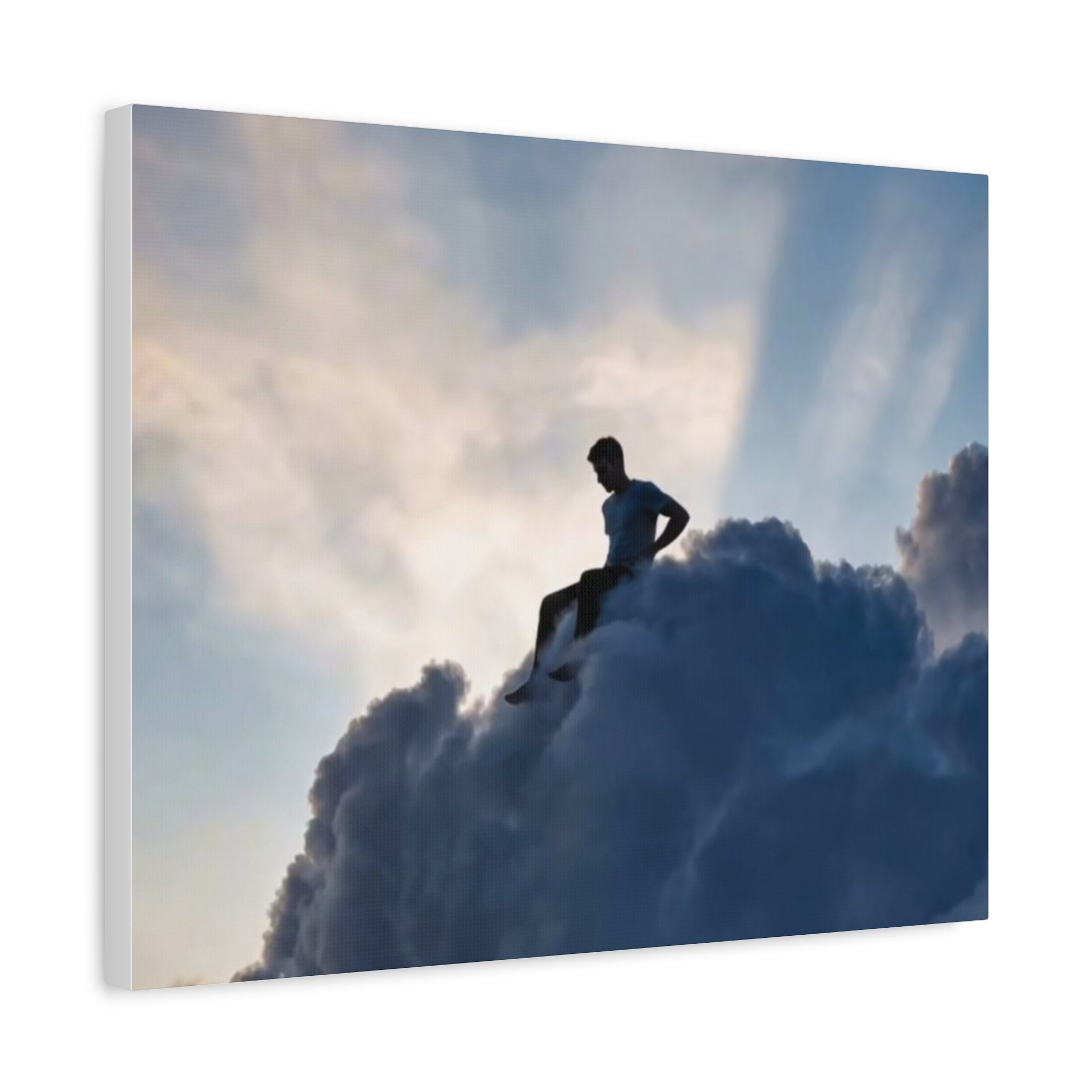 Canvas Silhouette on Cloud