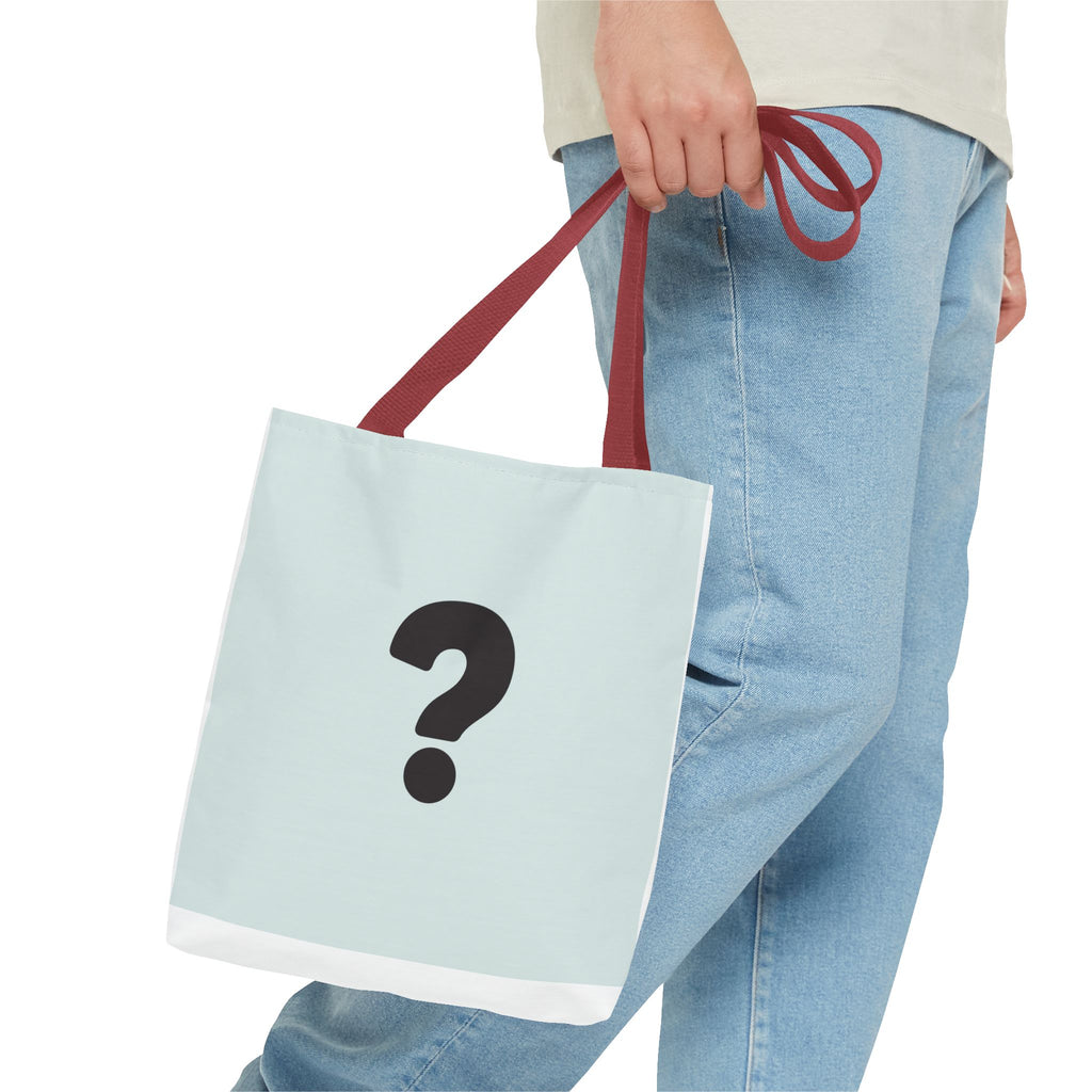 Mystery Question Mark Tote Bag