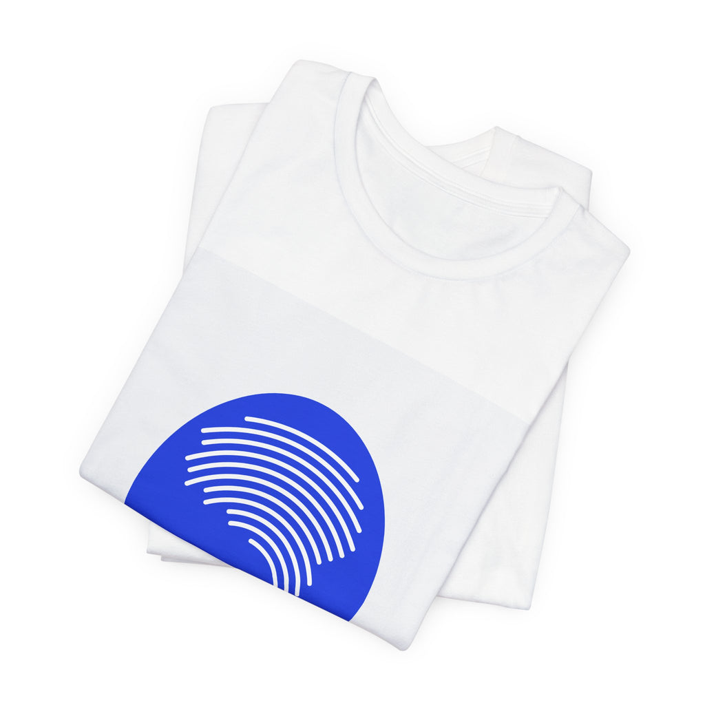 Authentic Personality Fingerprint Logo Tee | Identity Graphic Shirt
