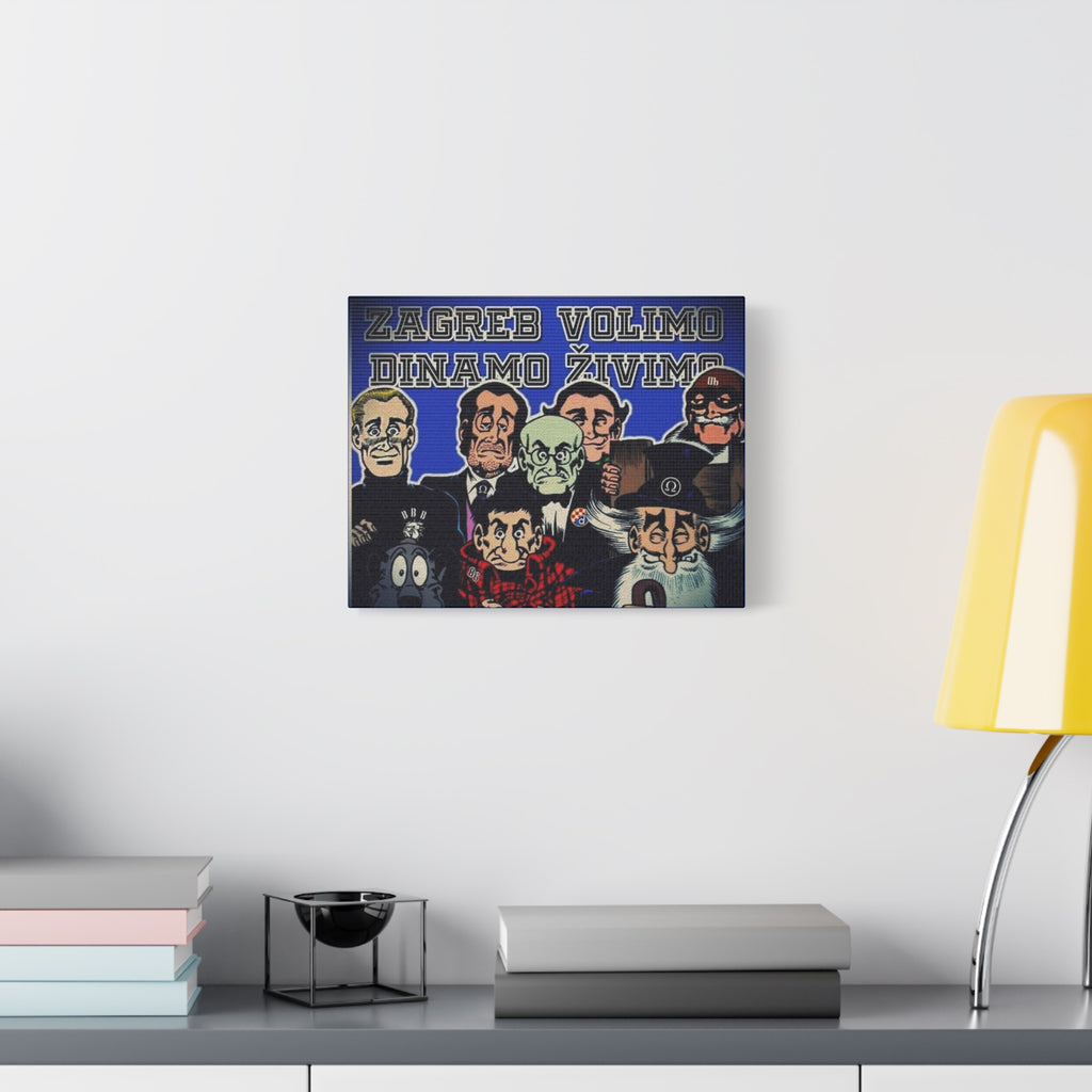 Canvas Zagreb Volimo Dinamo Zivimo
