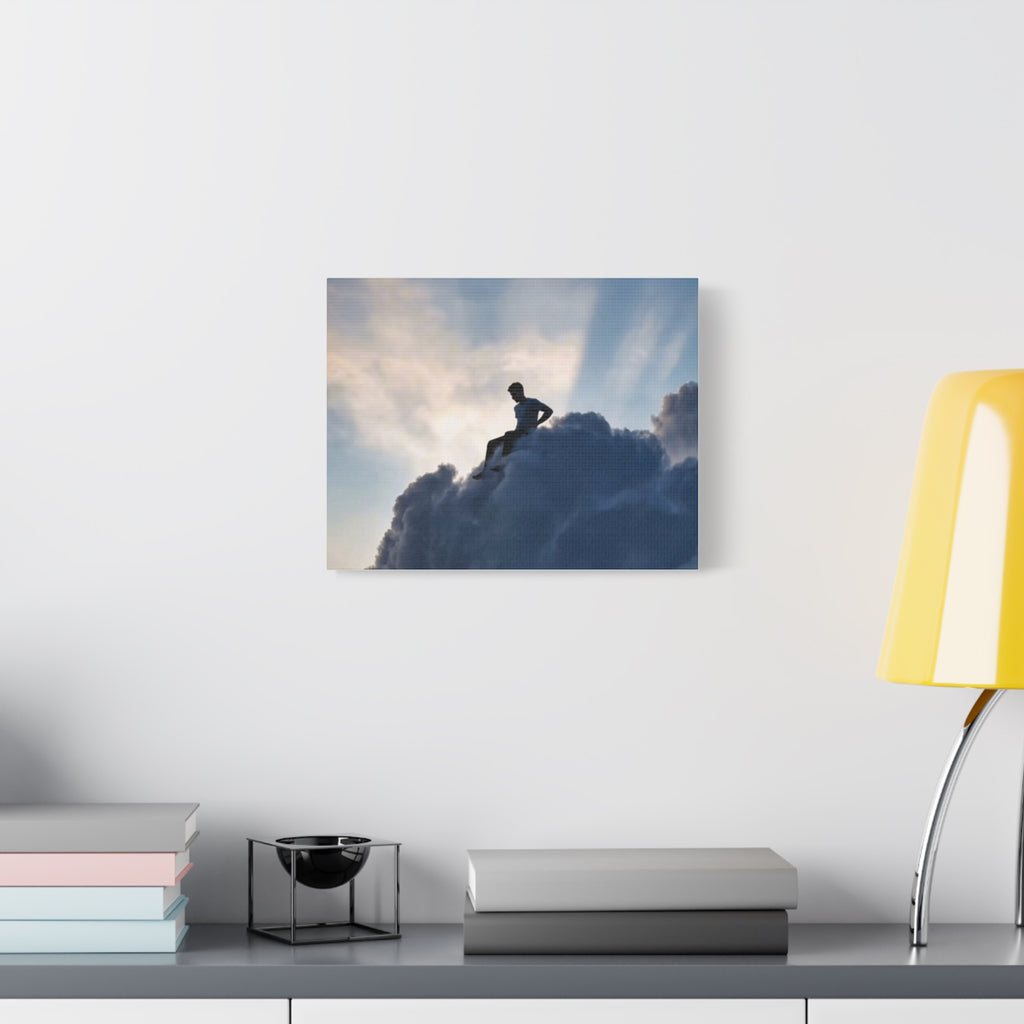 Canvas Silhouette on Cloud