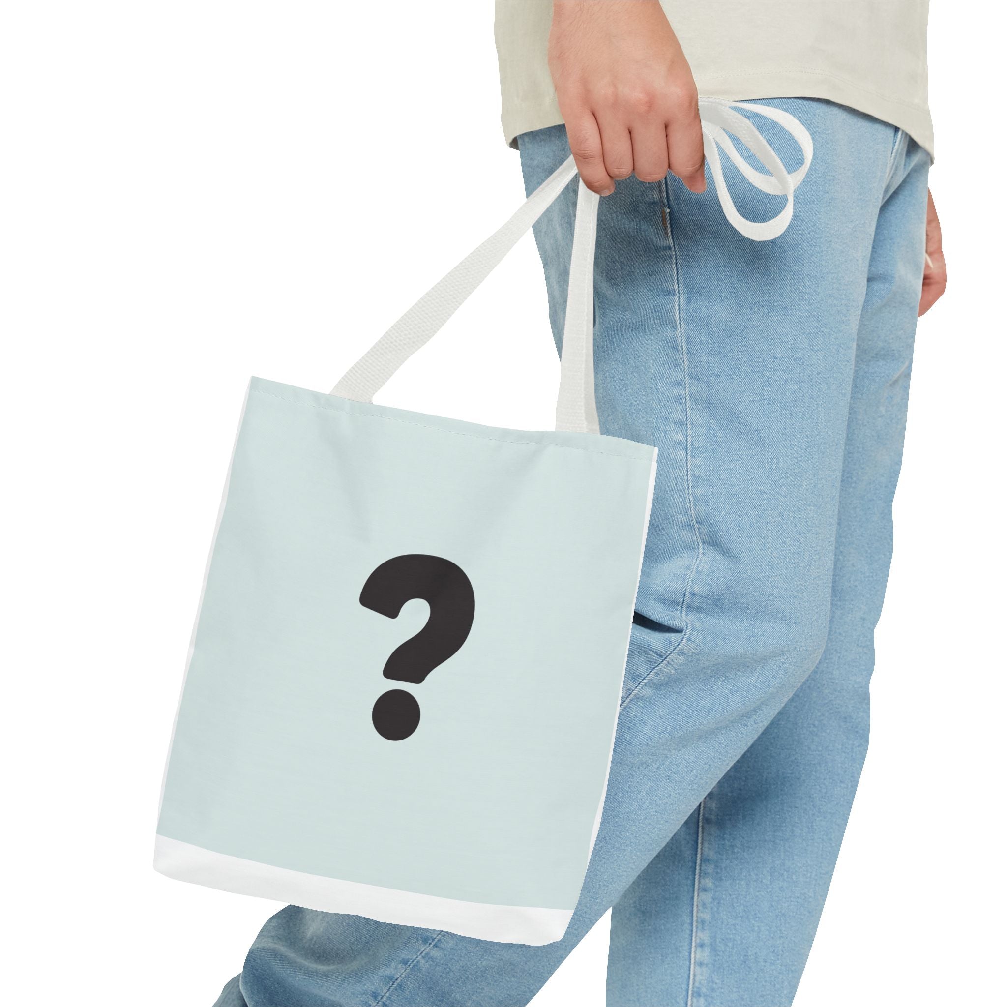Mystery Question Mark Tote Bag