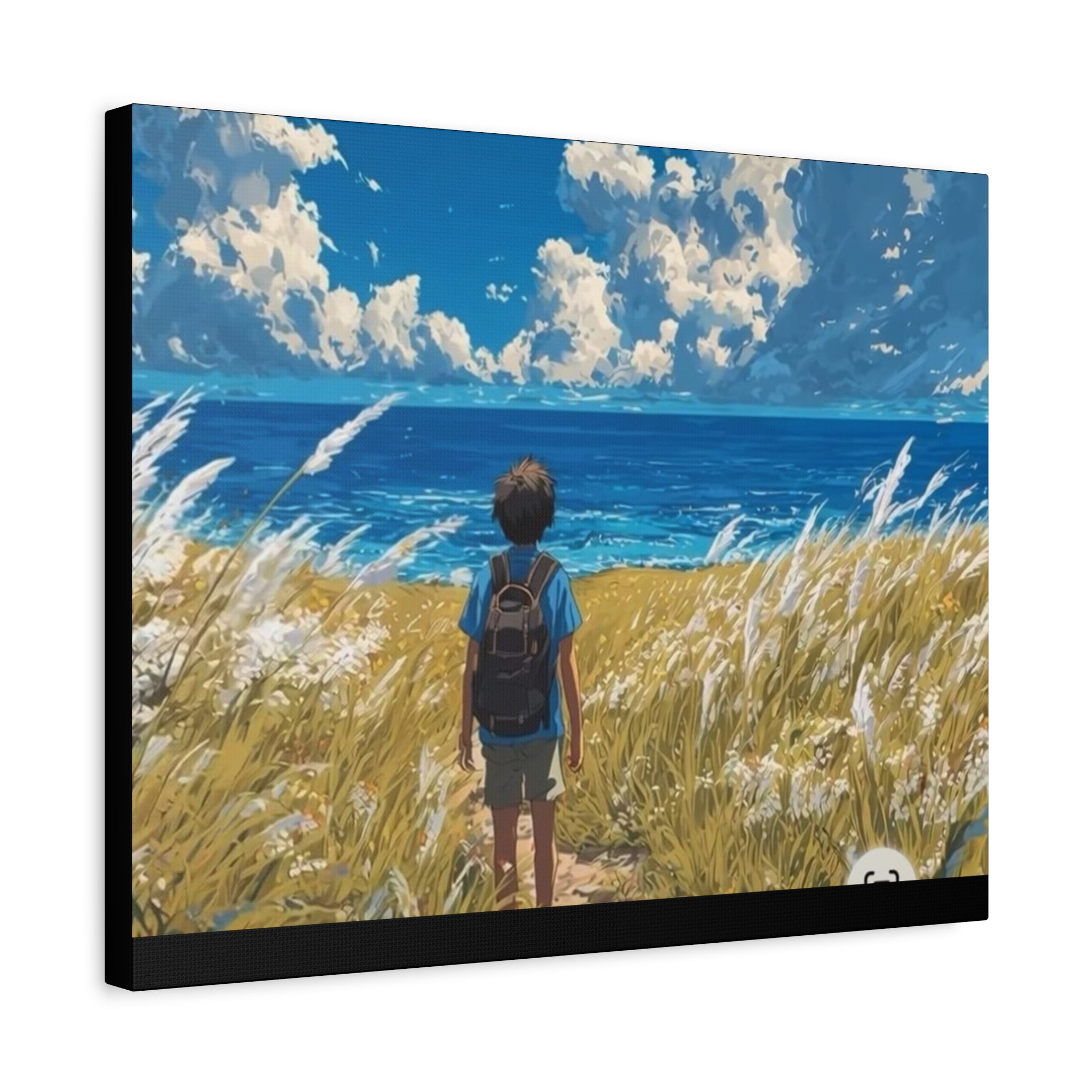 Coastal Journey Matte Canvas Wall Art