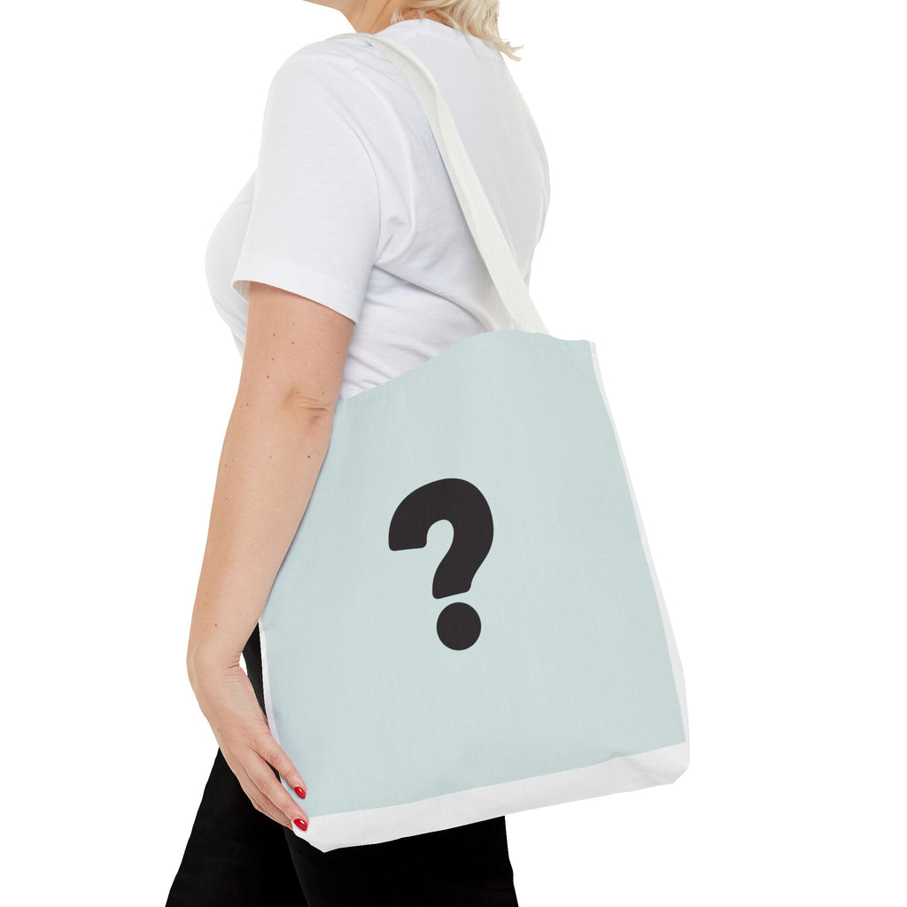 Mystery Question Mark Tote Bag