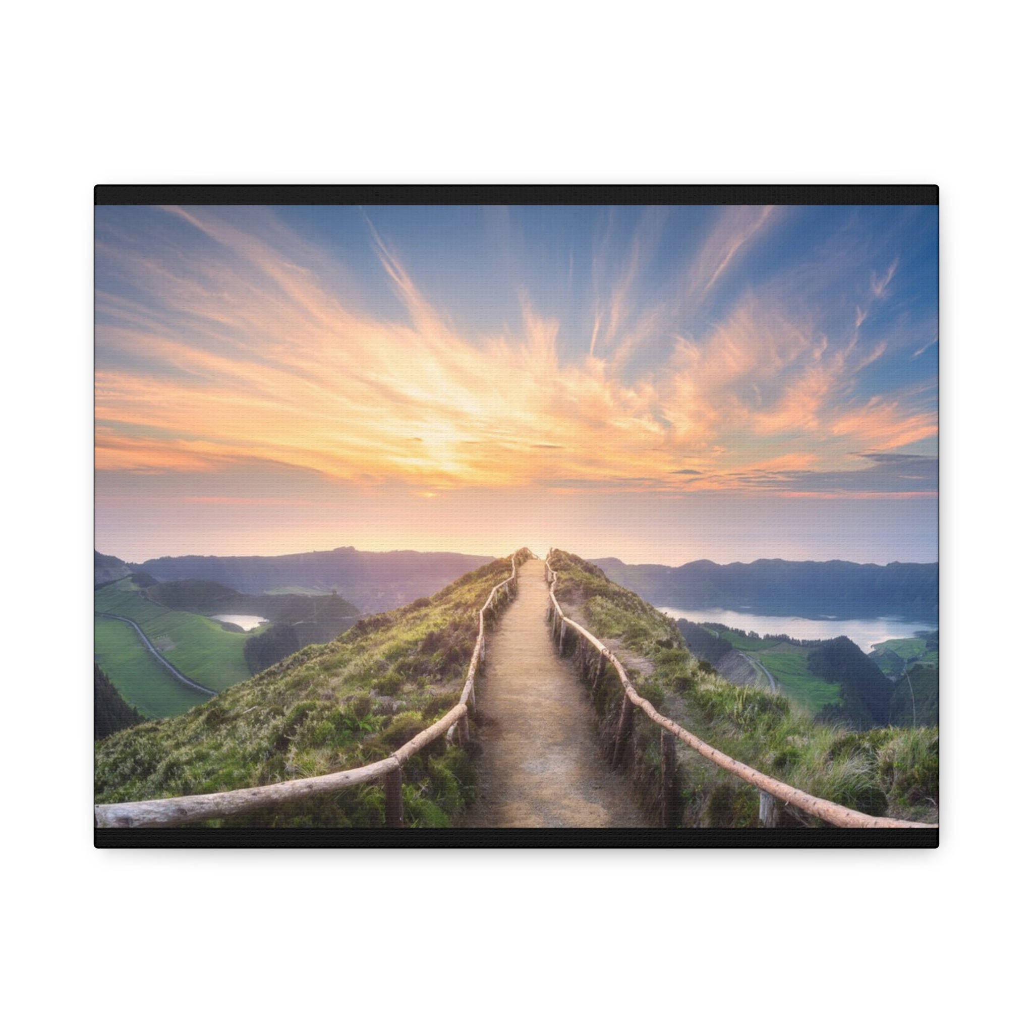 Canvas Sunrise Ridge Path