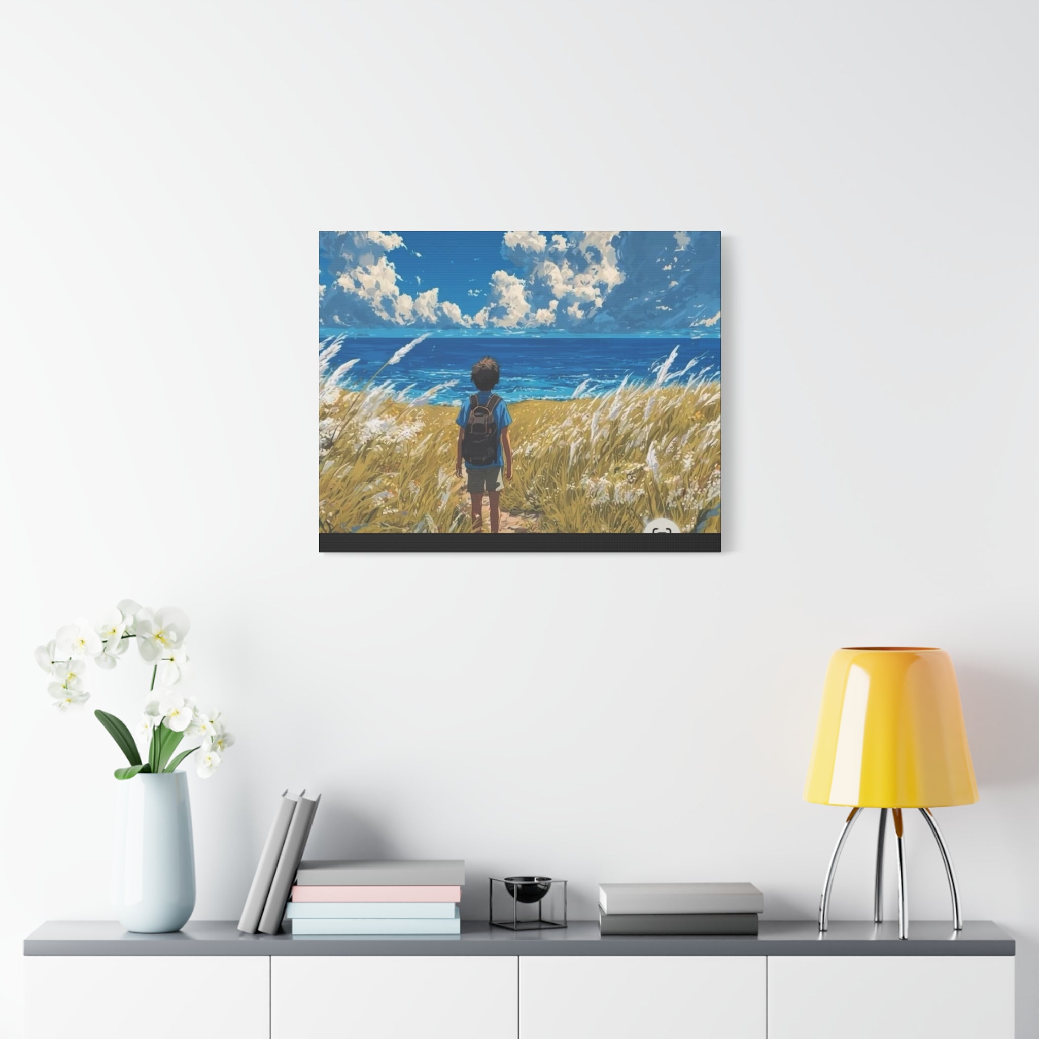 Coastal Journey Matte Canvas Wall Art