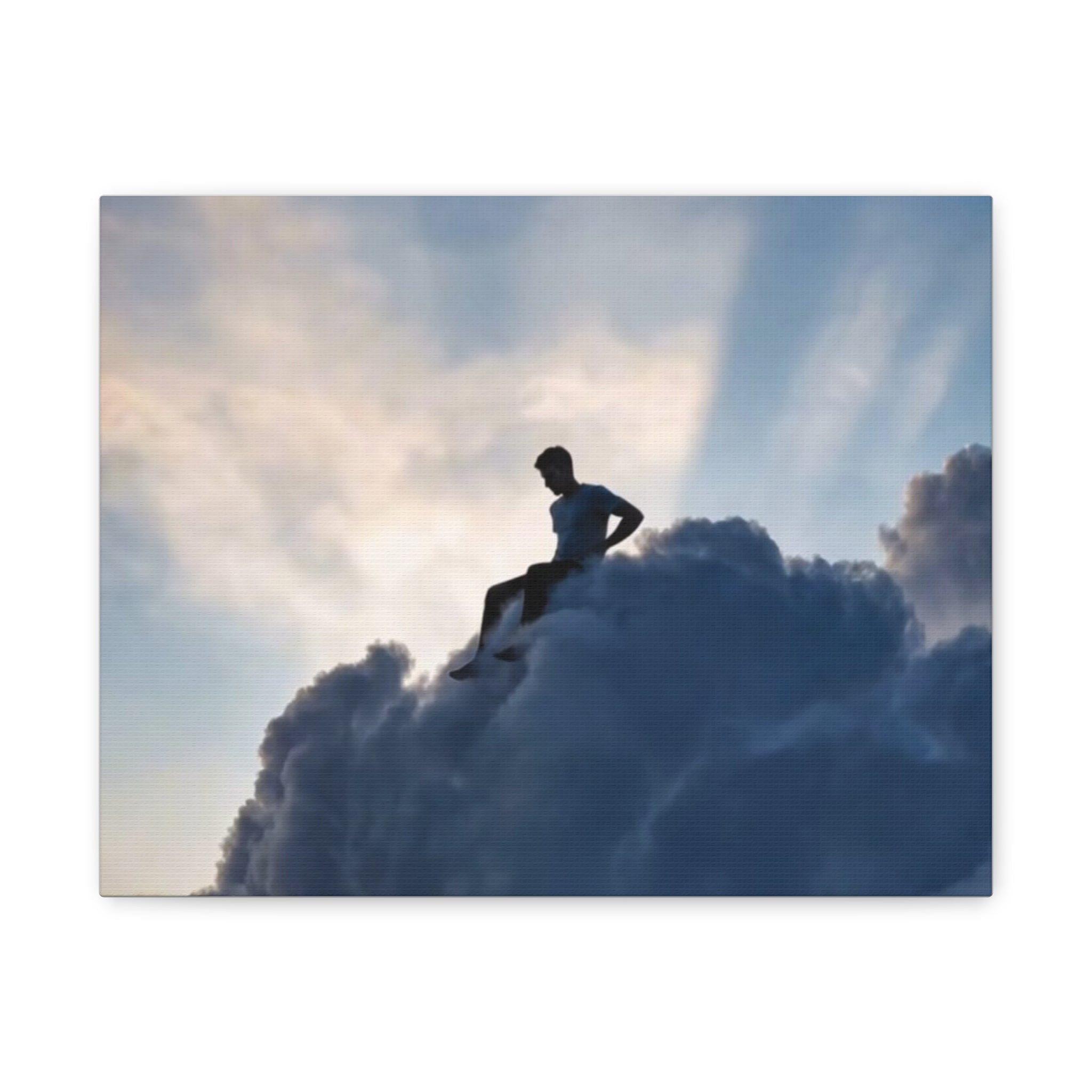 Canvas Silhouette on Cloud