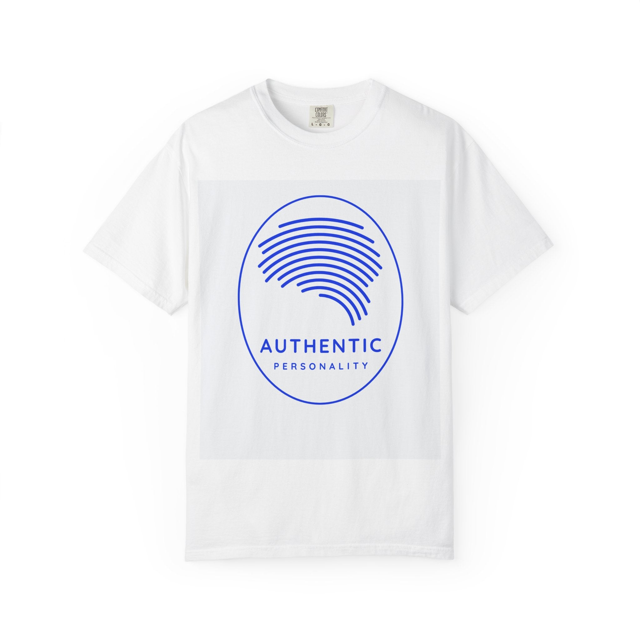 Authentic Personality Fingerprint Logo T-Shirt