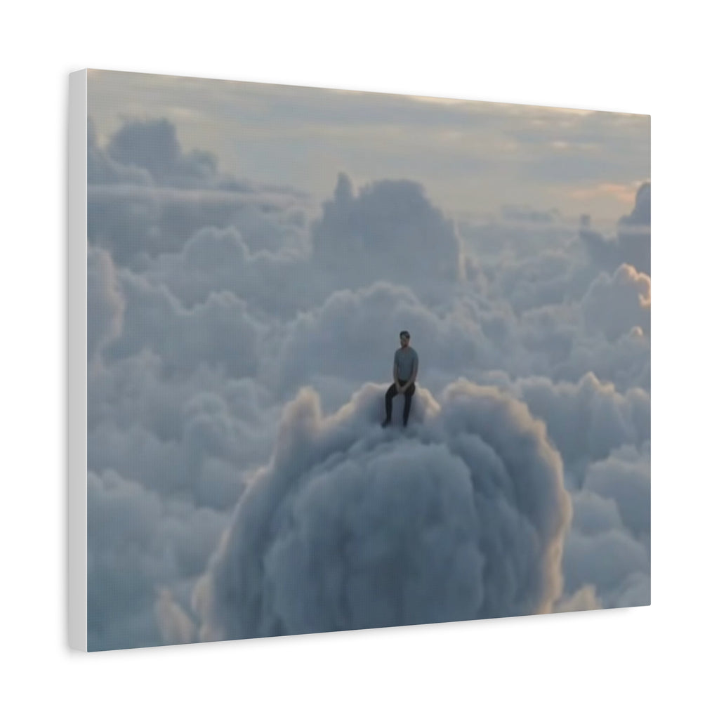 Canvas Silhouette on Cloud Matte