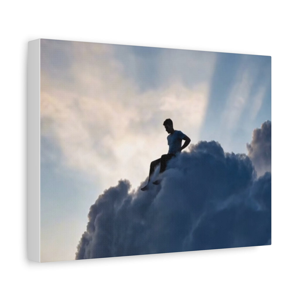 Canvas Silhouette on Cloud
