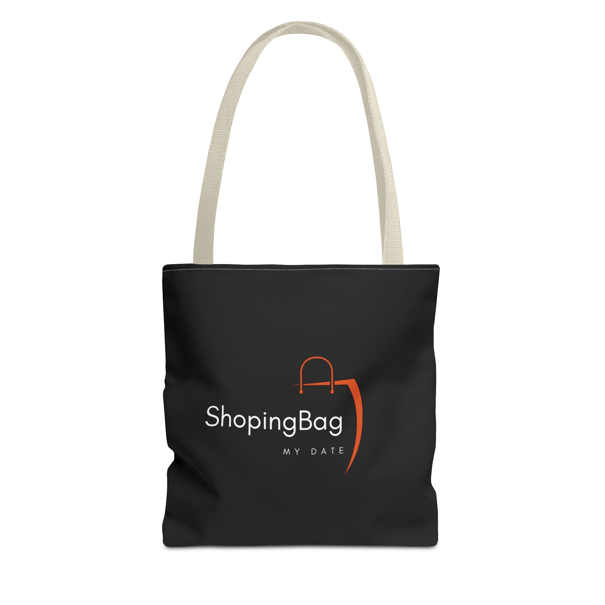 ShoppingBag logo tote bag | Black printed tote