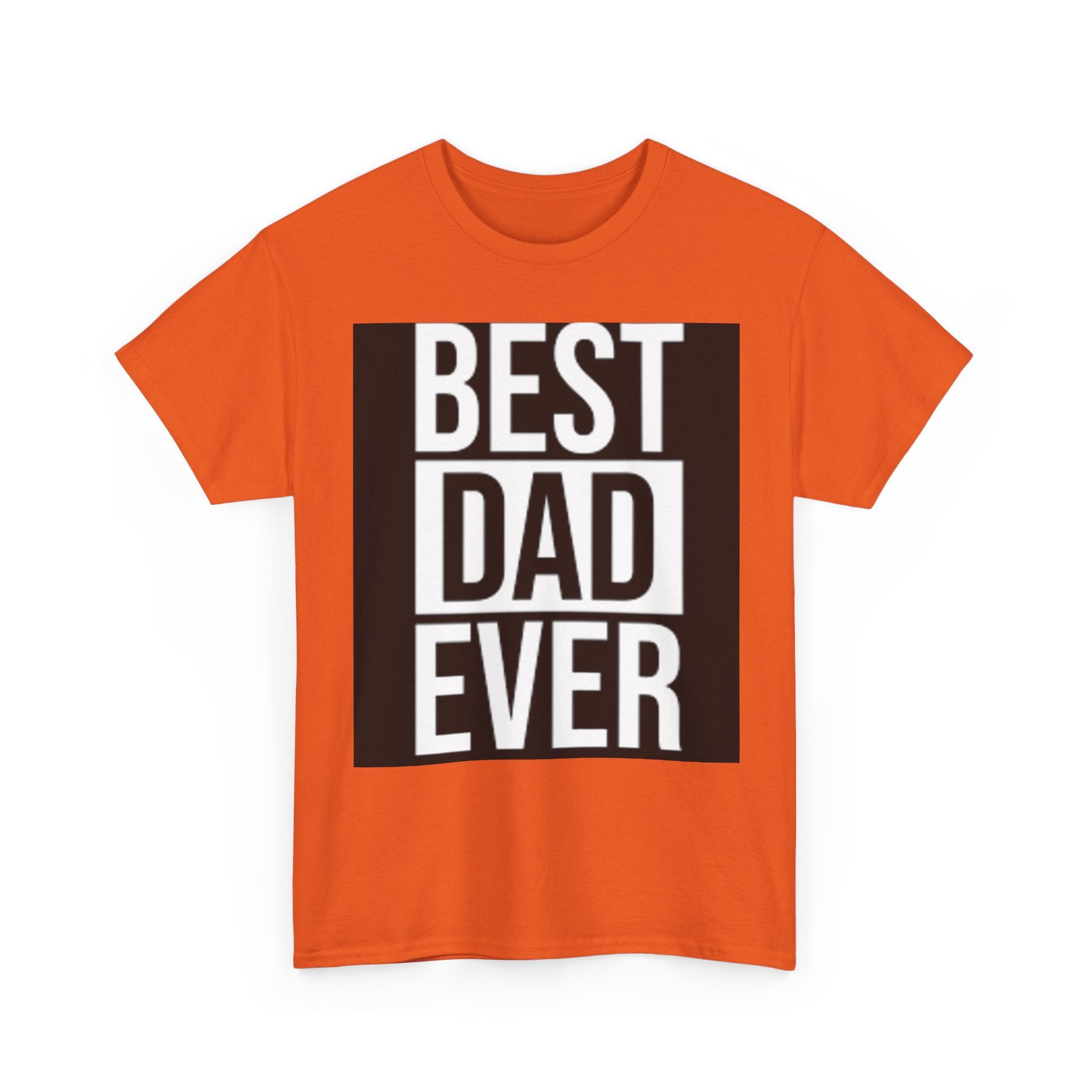 Best Dad Ever T-Shirt | Typography Dad Tee, Father's Day Shirt