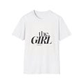 the GIRL T-Shirt | Minimal Serif Text Graphic Tee