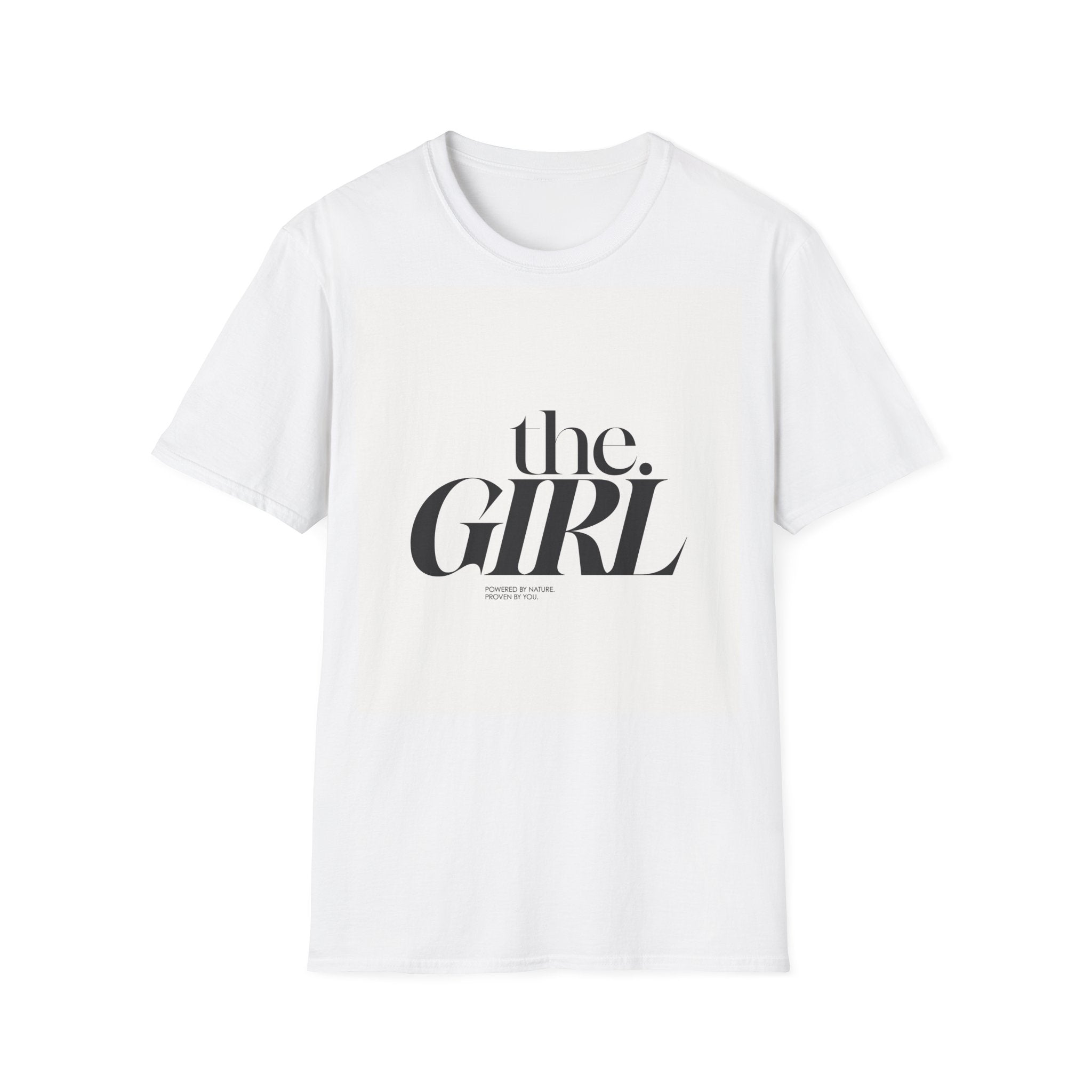 the GIRL T-Shirt | Minimal Serif Text Graphic Tee