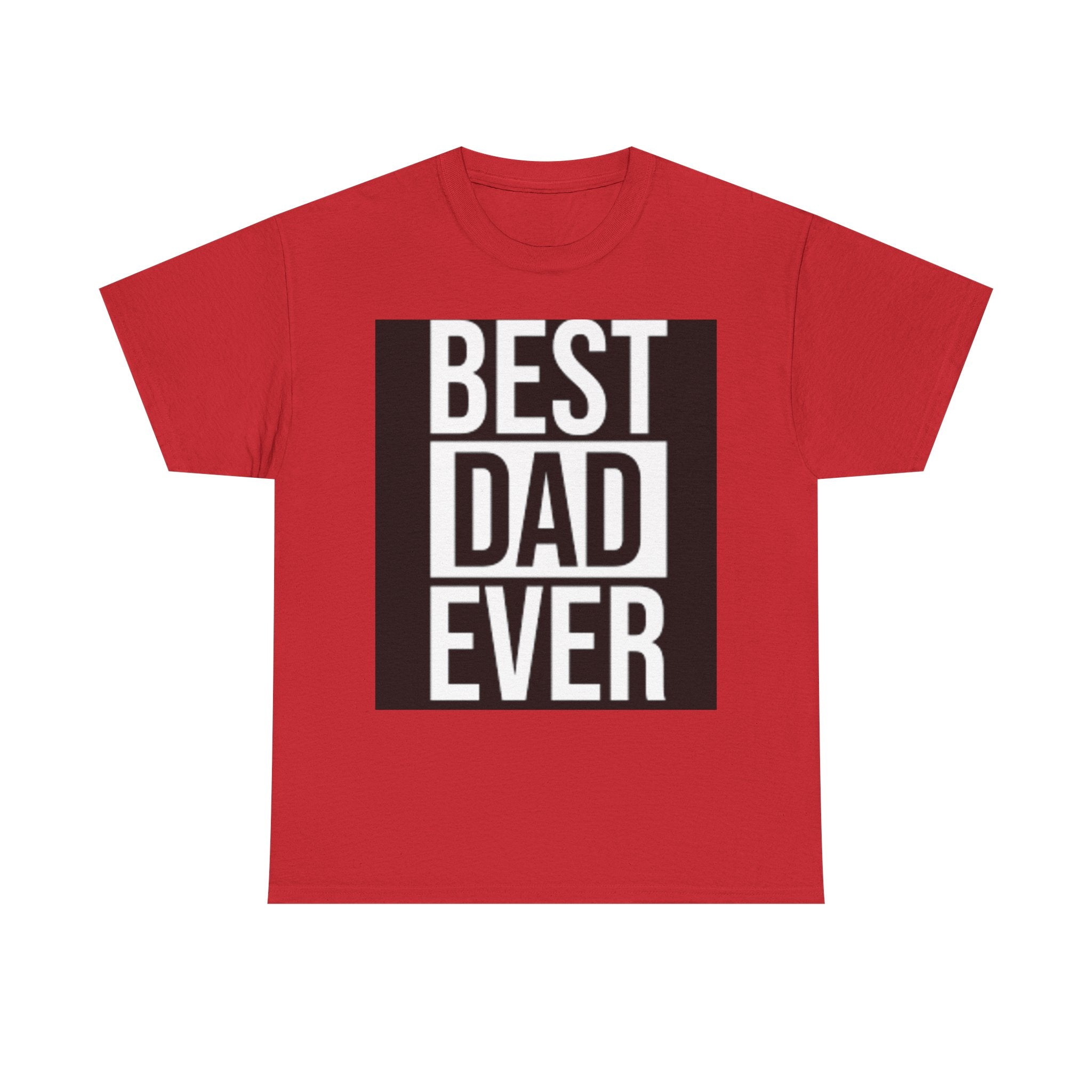 Best Dad Ever T-Shirt | Typography Dad Tee, Father's Day Shirt