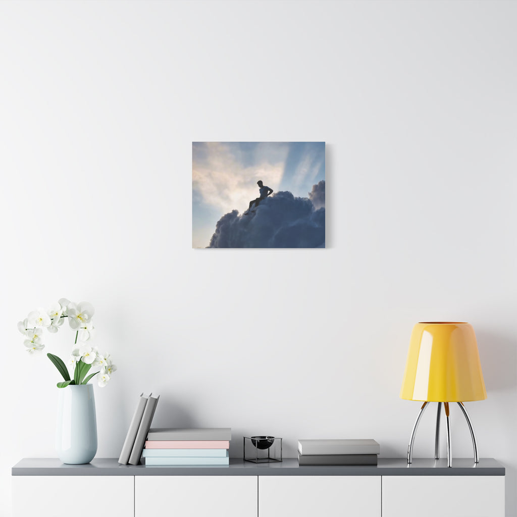 Canvas Silhouette on Cloud