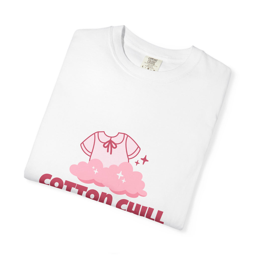 Cotton Chill baby tee T-Shirt | pink cloud onesie graphic