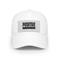 Positive Mindset Cap | Embroidered Text Baseball Cap, Motivational Hat