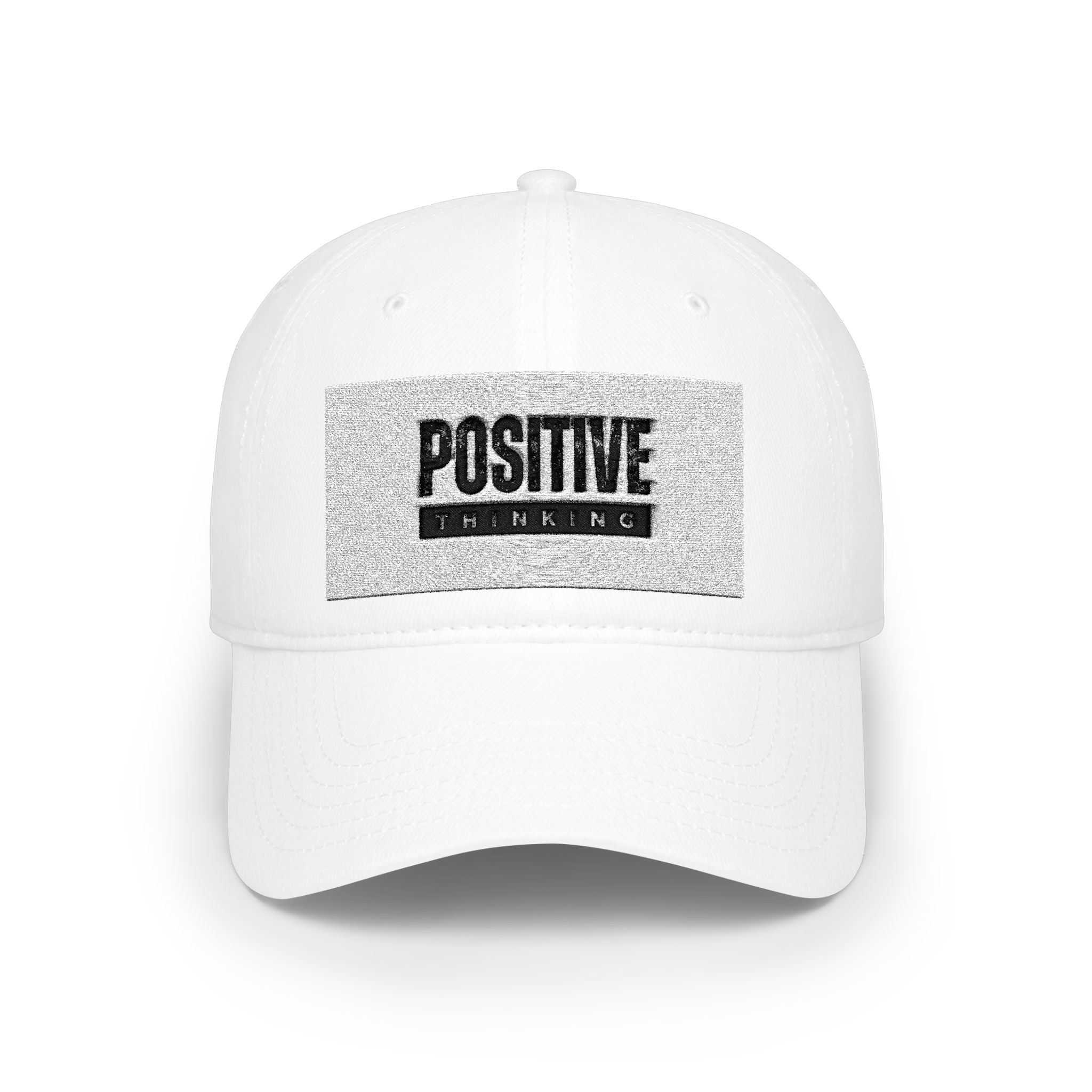 Positive Mindset Cap | Embroidered Text Baseball Cap, Motivational Hat
