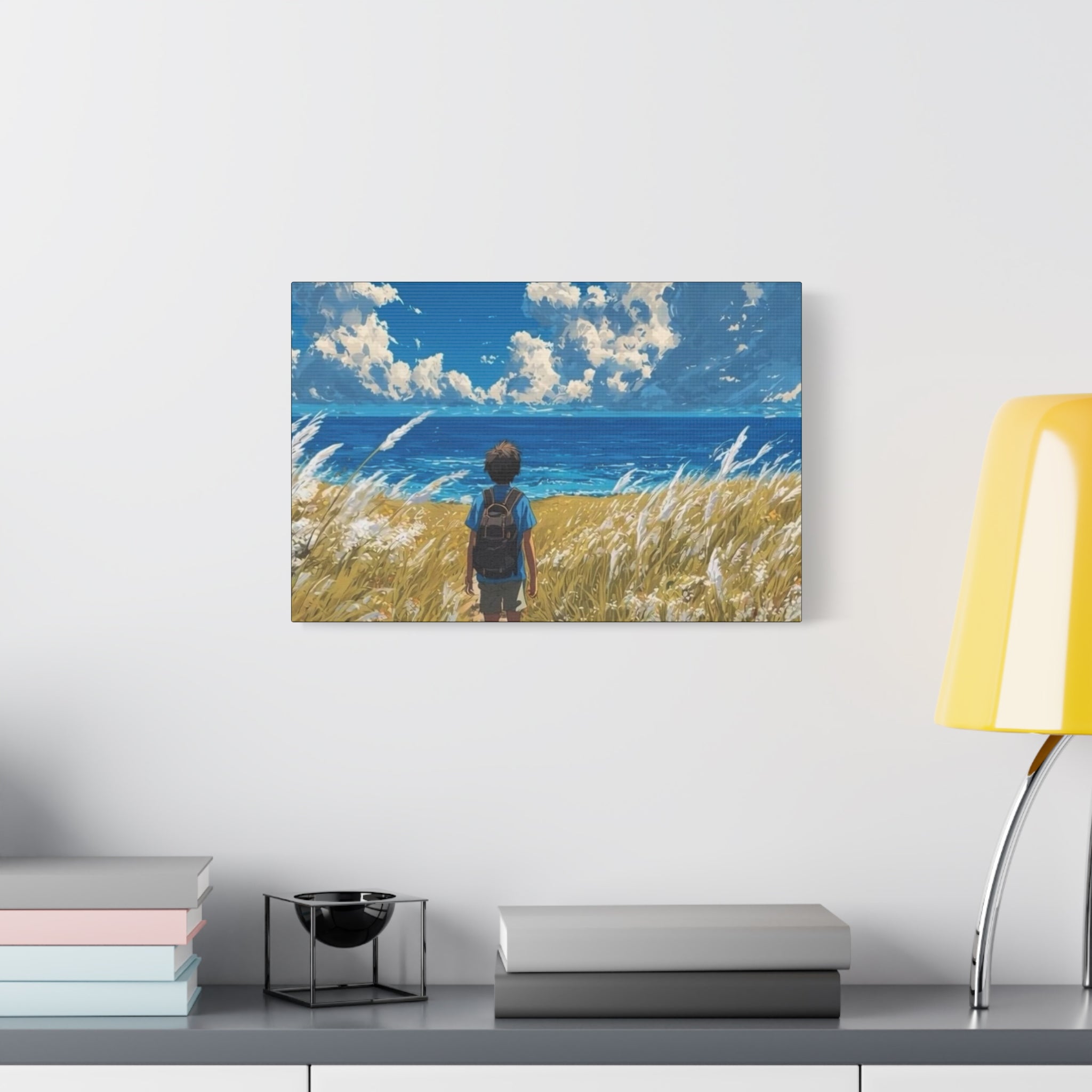 Coastal Journey Matte Canvas Wall Art