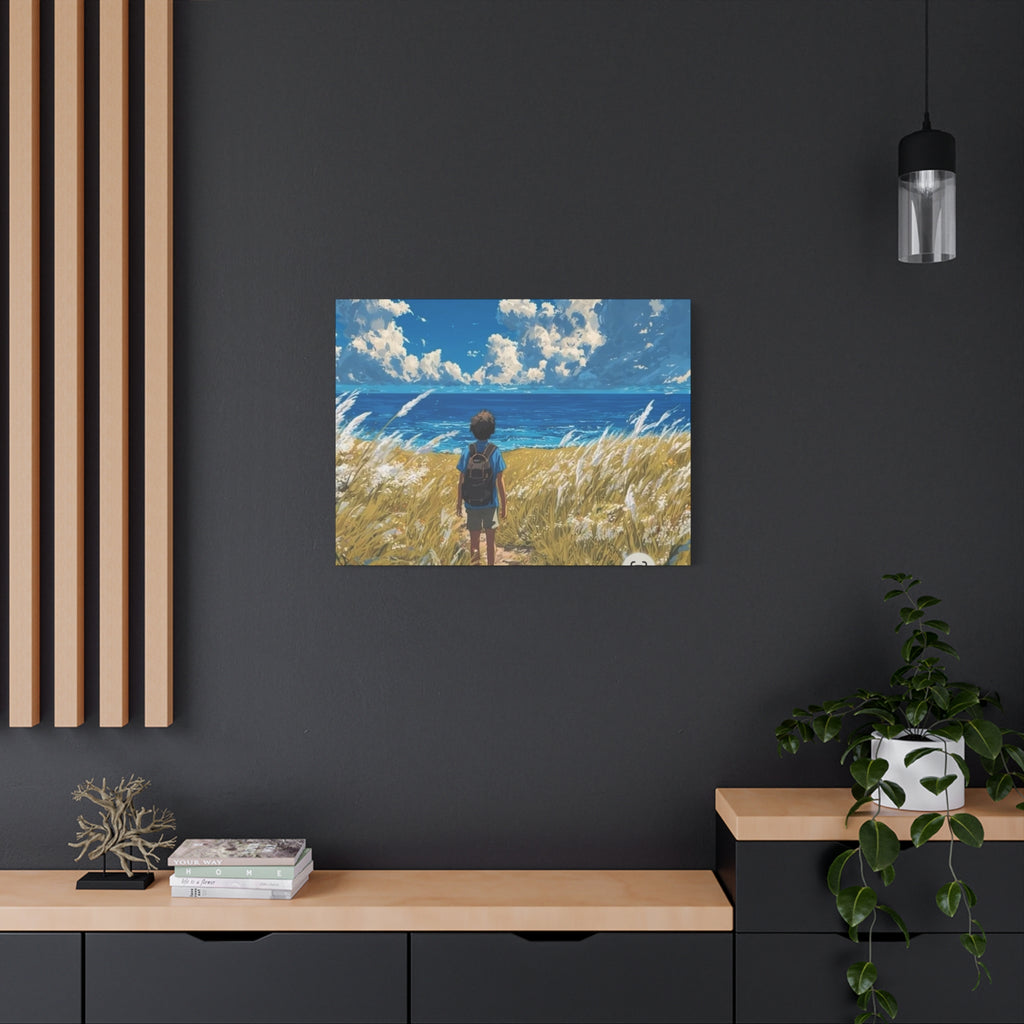 Coastal Journey Matte Canvas Wall Art