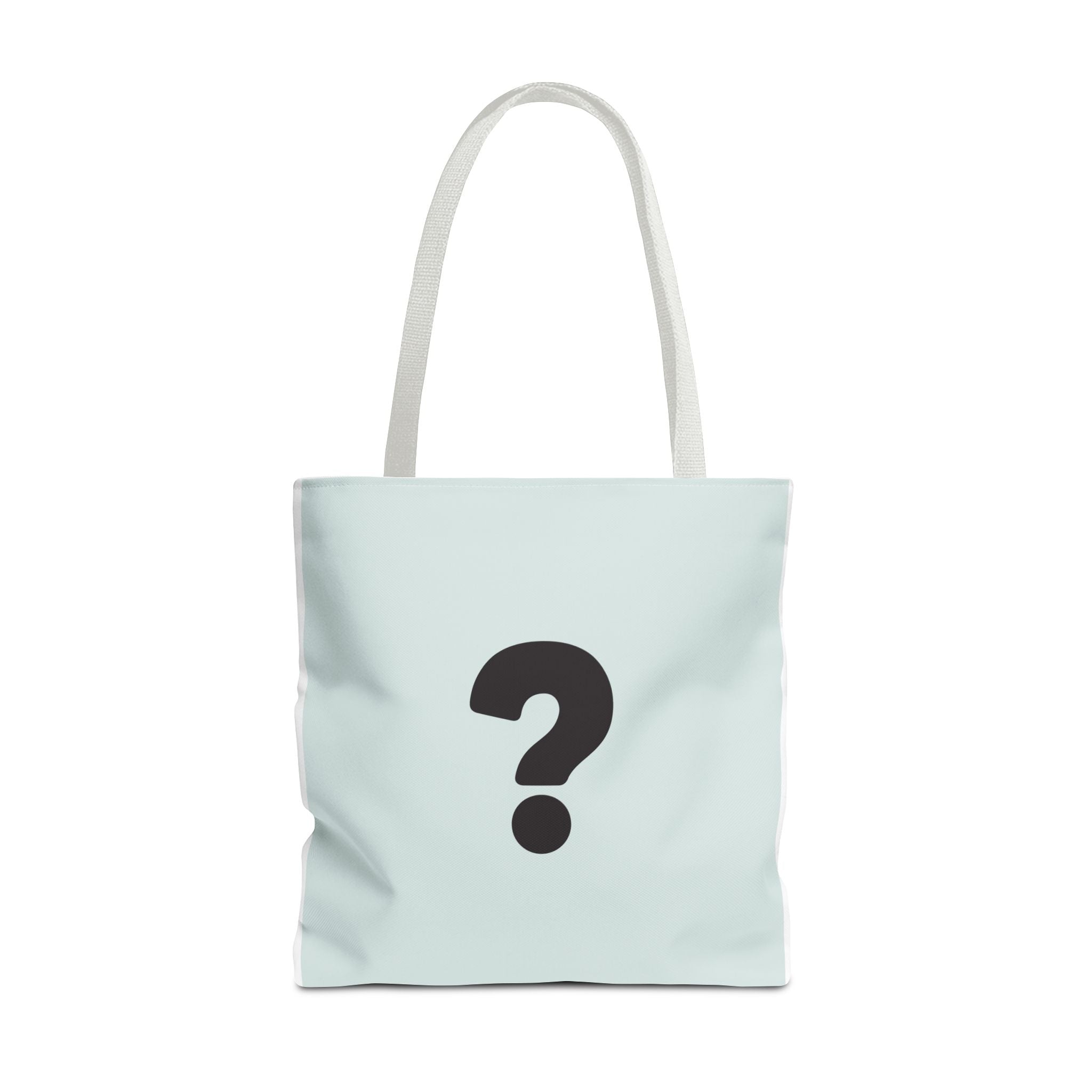 Mystery Question Mark Tote Bag