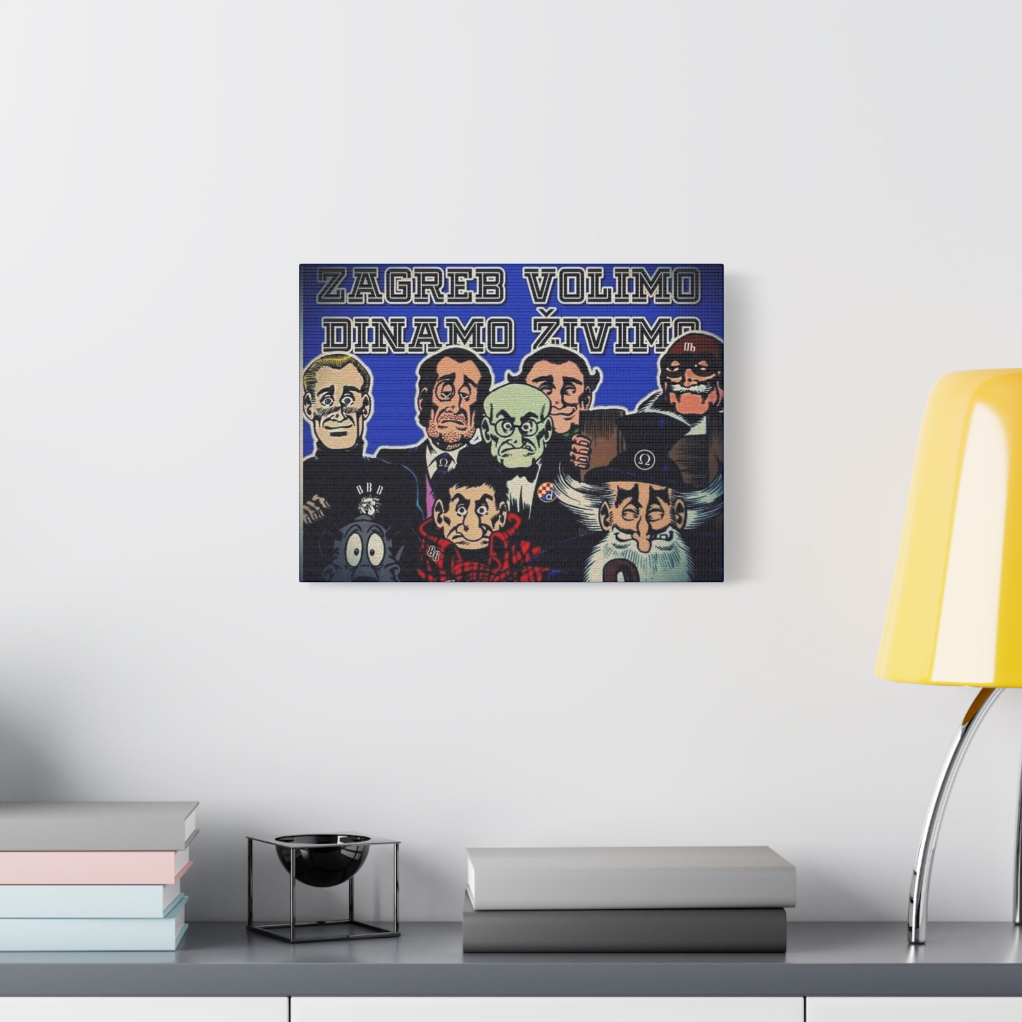 Canvas Zagreb Volimo Dinamo Zivimo