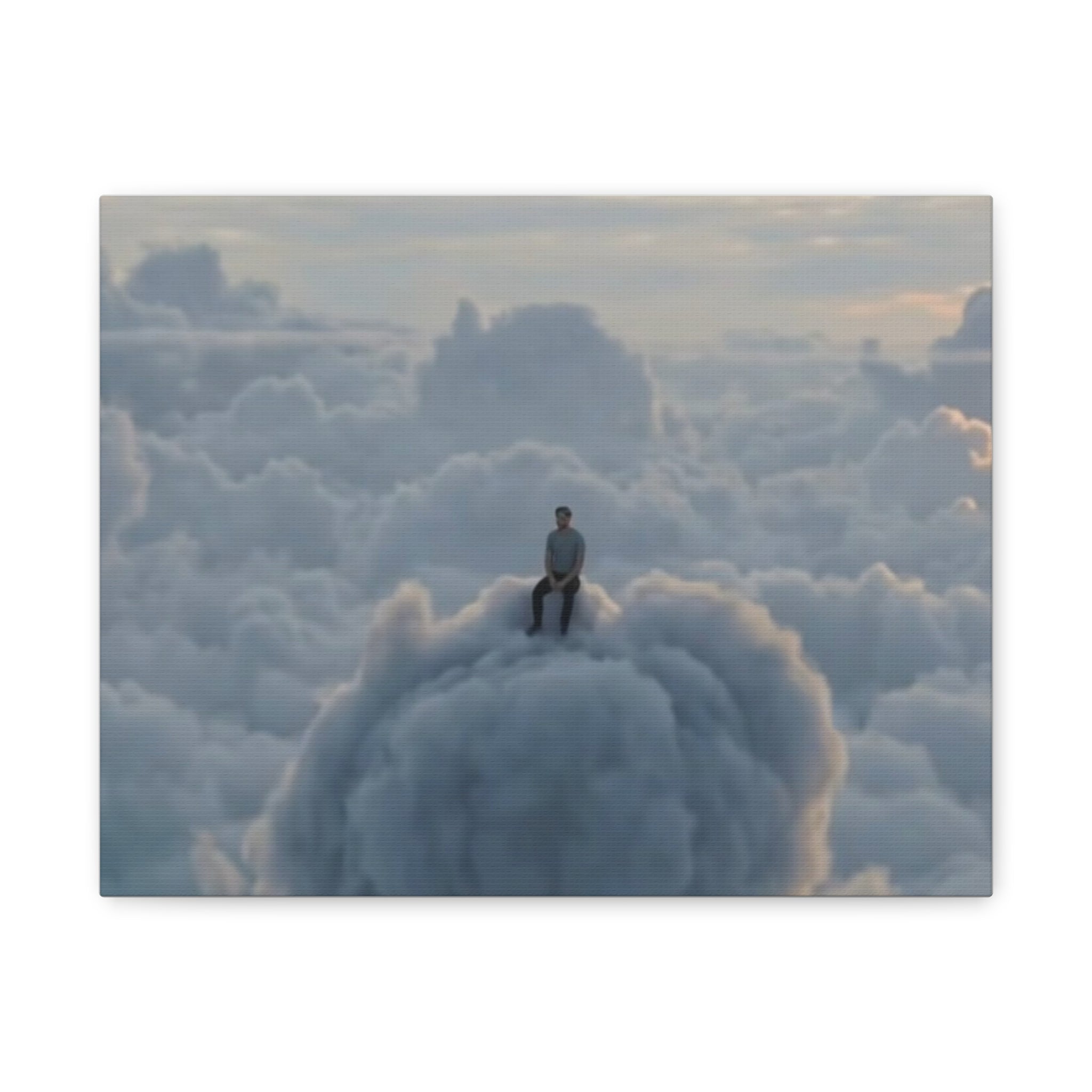 Canvas Silhouette on Cloud Matte