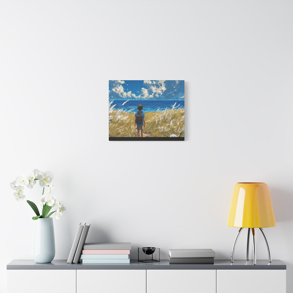 Coastal Journey Matte Canvas Wall Art