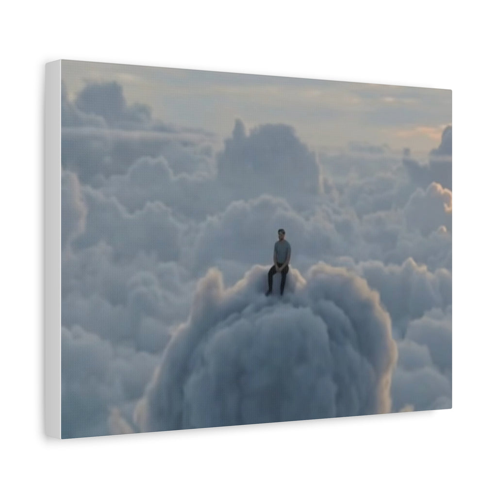 Canvas Silhouette on Cloud Matte