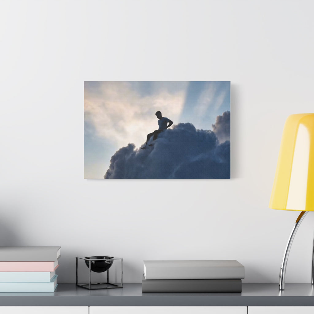 Canvas Silhouette on Cloud
