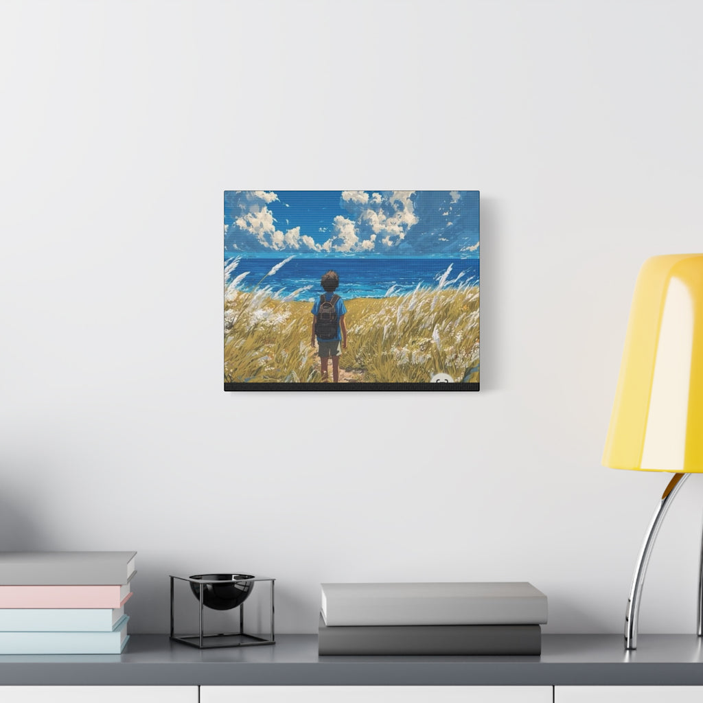 Coastal Journey Matte Canvas Wall Art