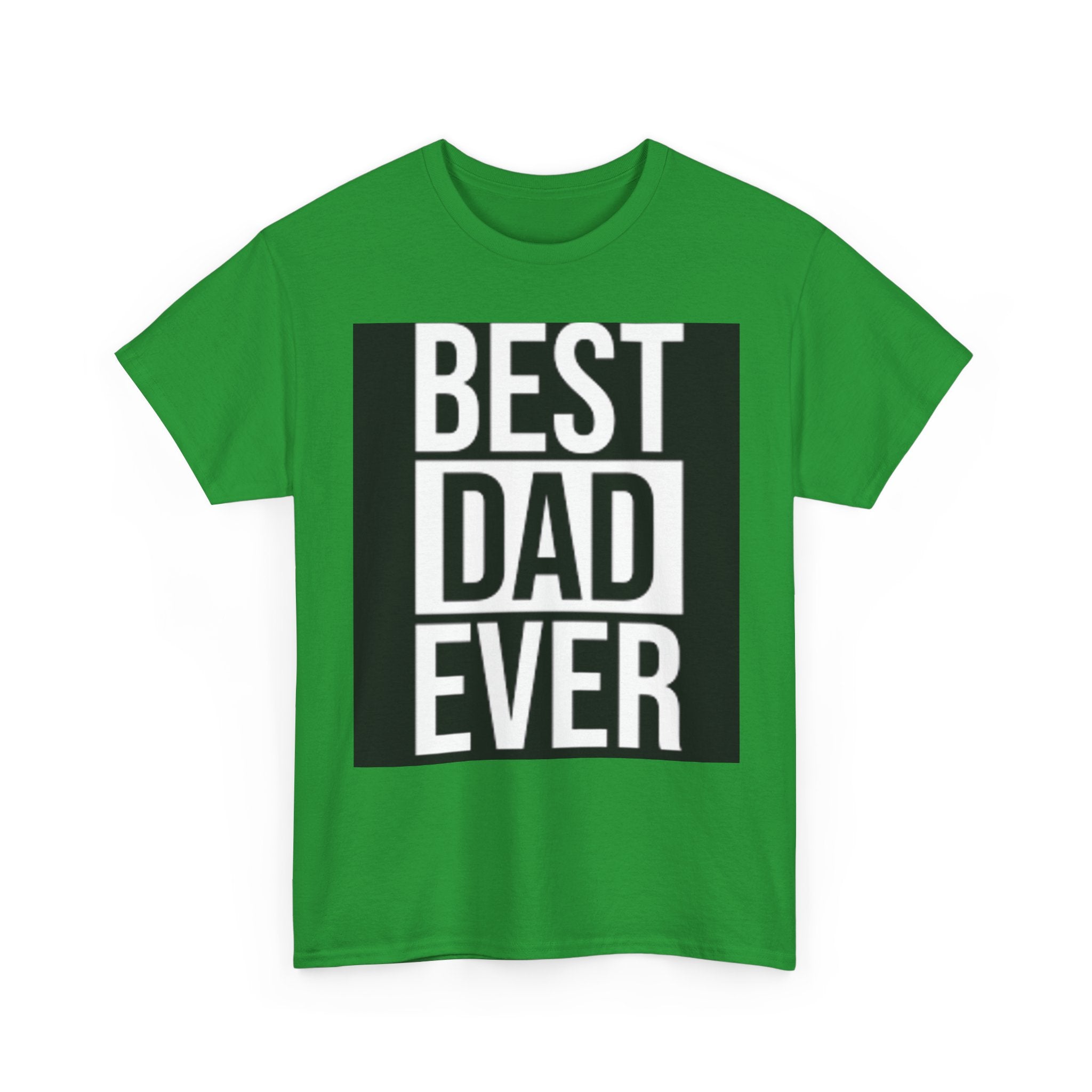 Best Dad Ever T-Shirt | Typography Dad Tee, Father's Day Shirt