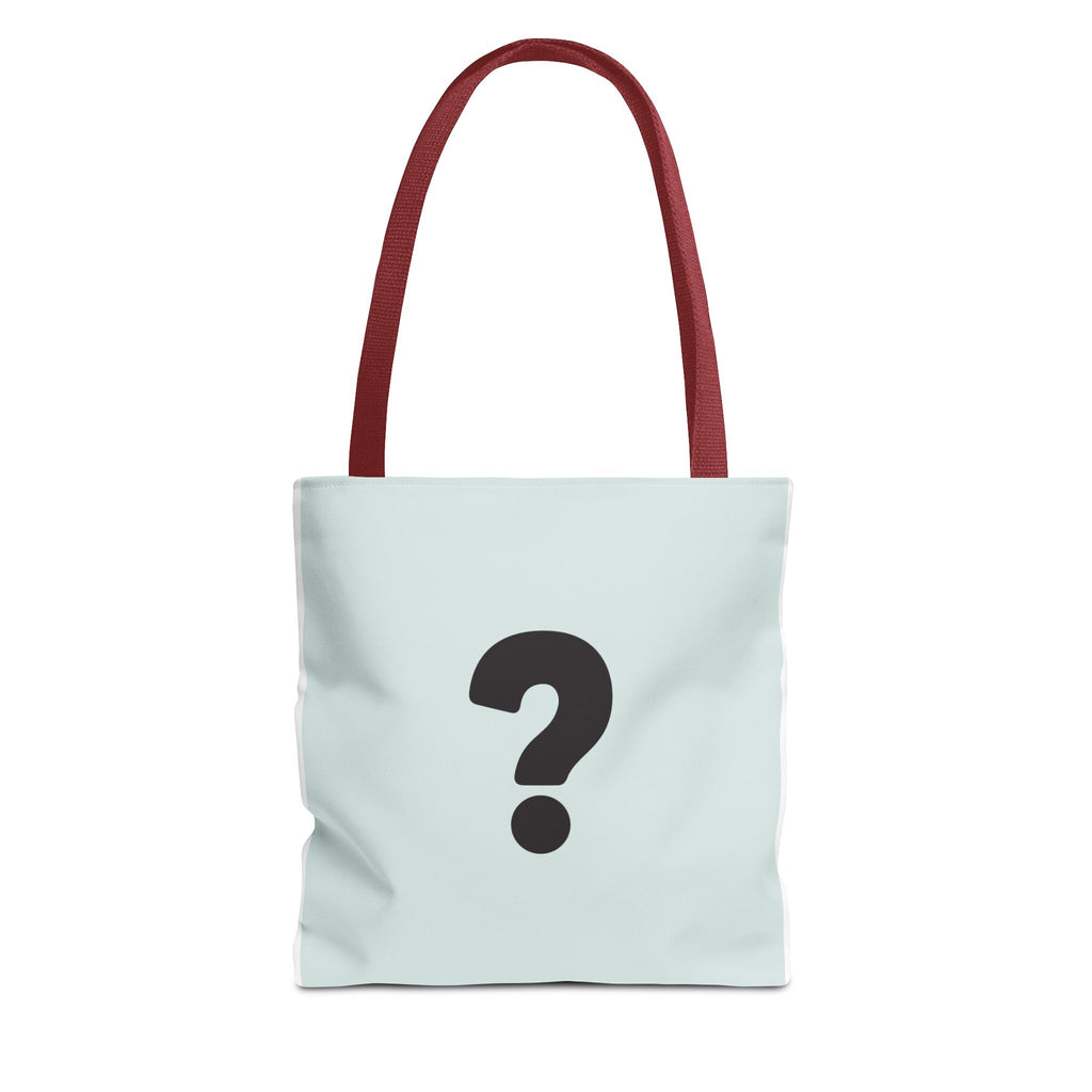 Mystery Question Mark Tote Bag