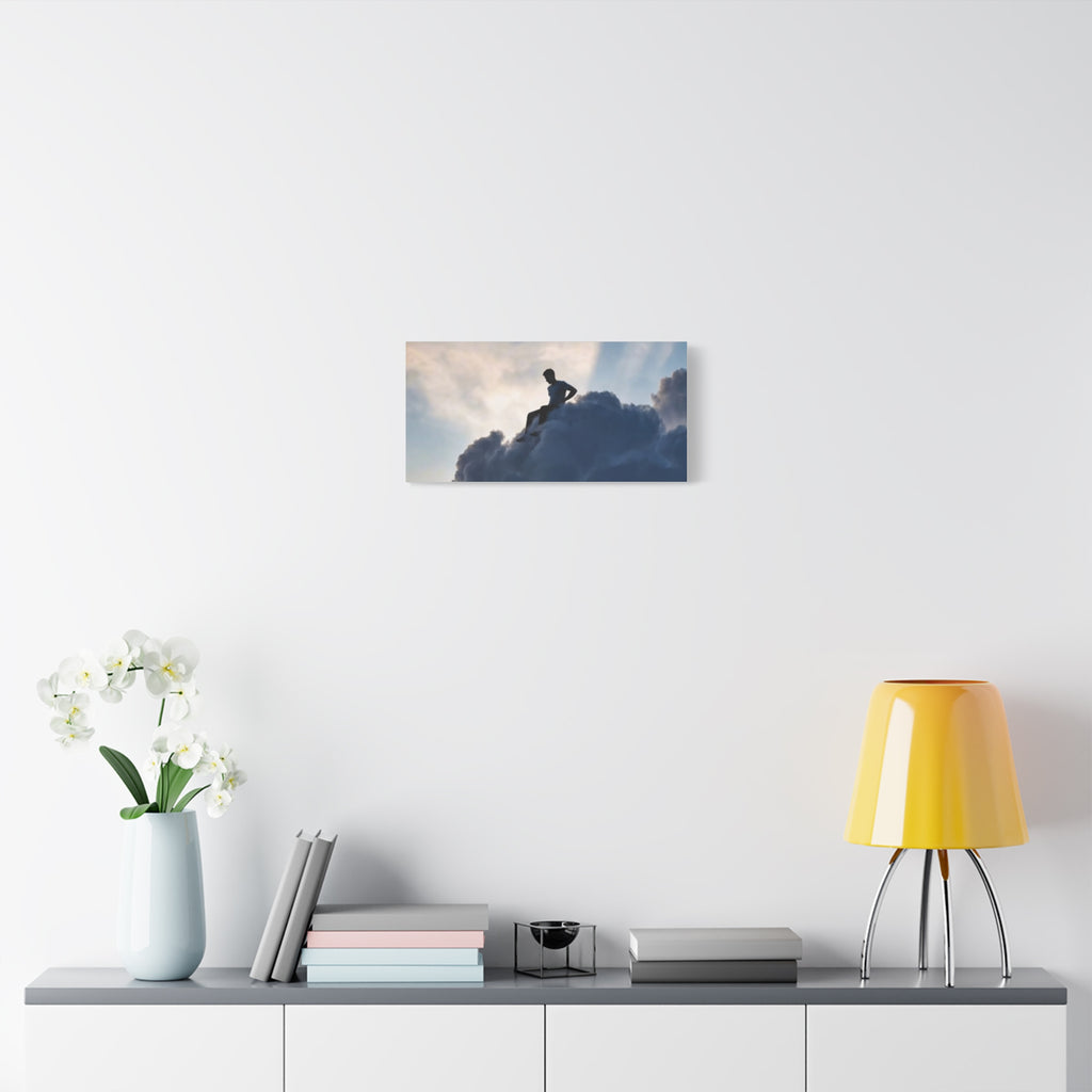 Canvas Silhouette on Cloud