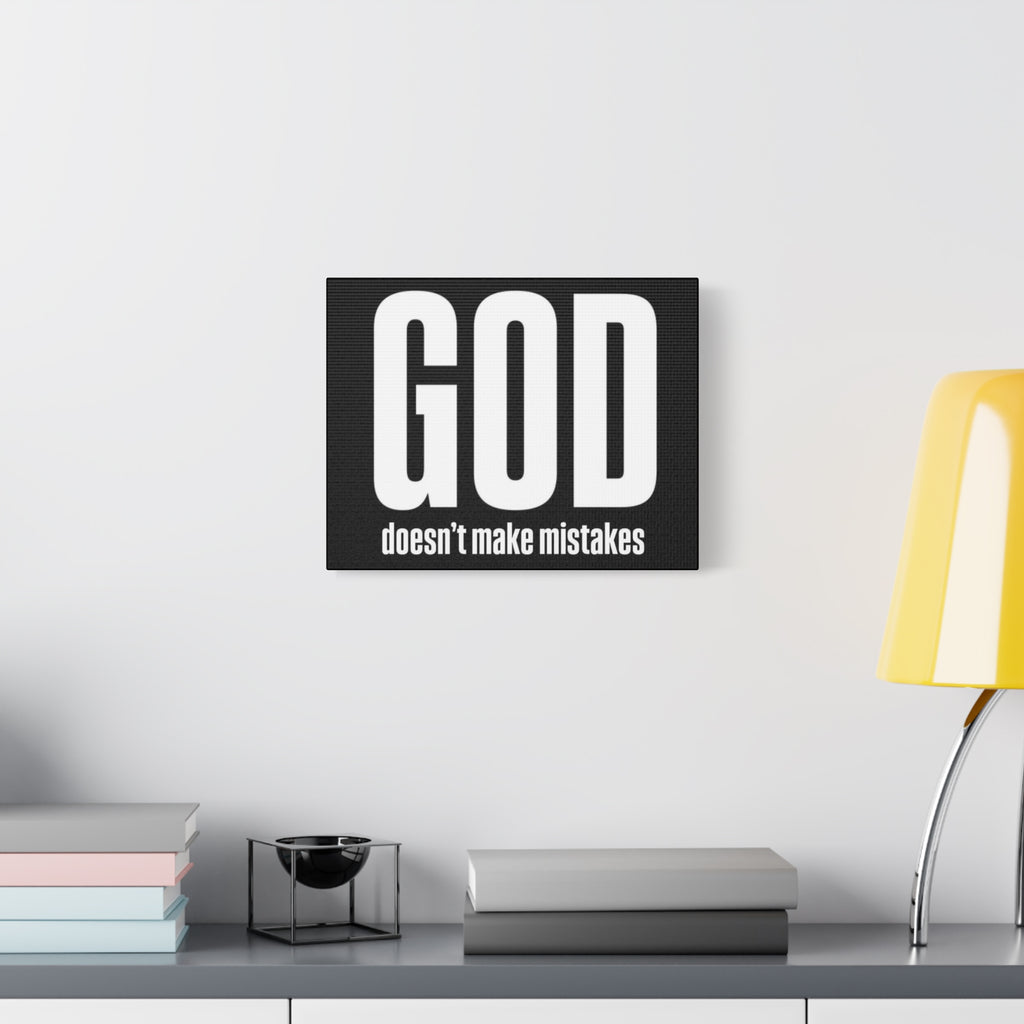 Canvas GOD doesnt make mistakes