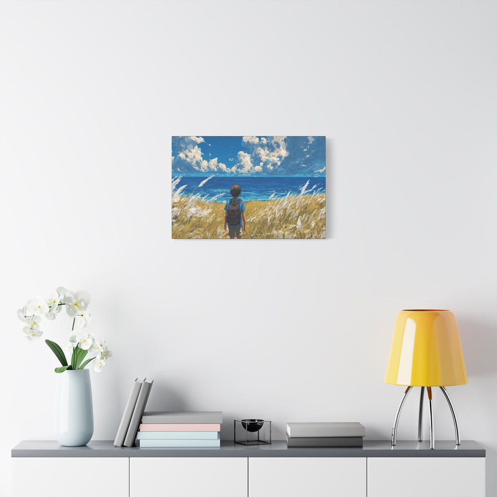Coastal Journey Matte Canvas Wall Art
