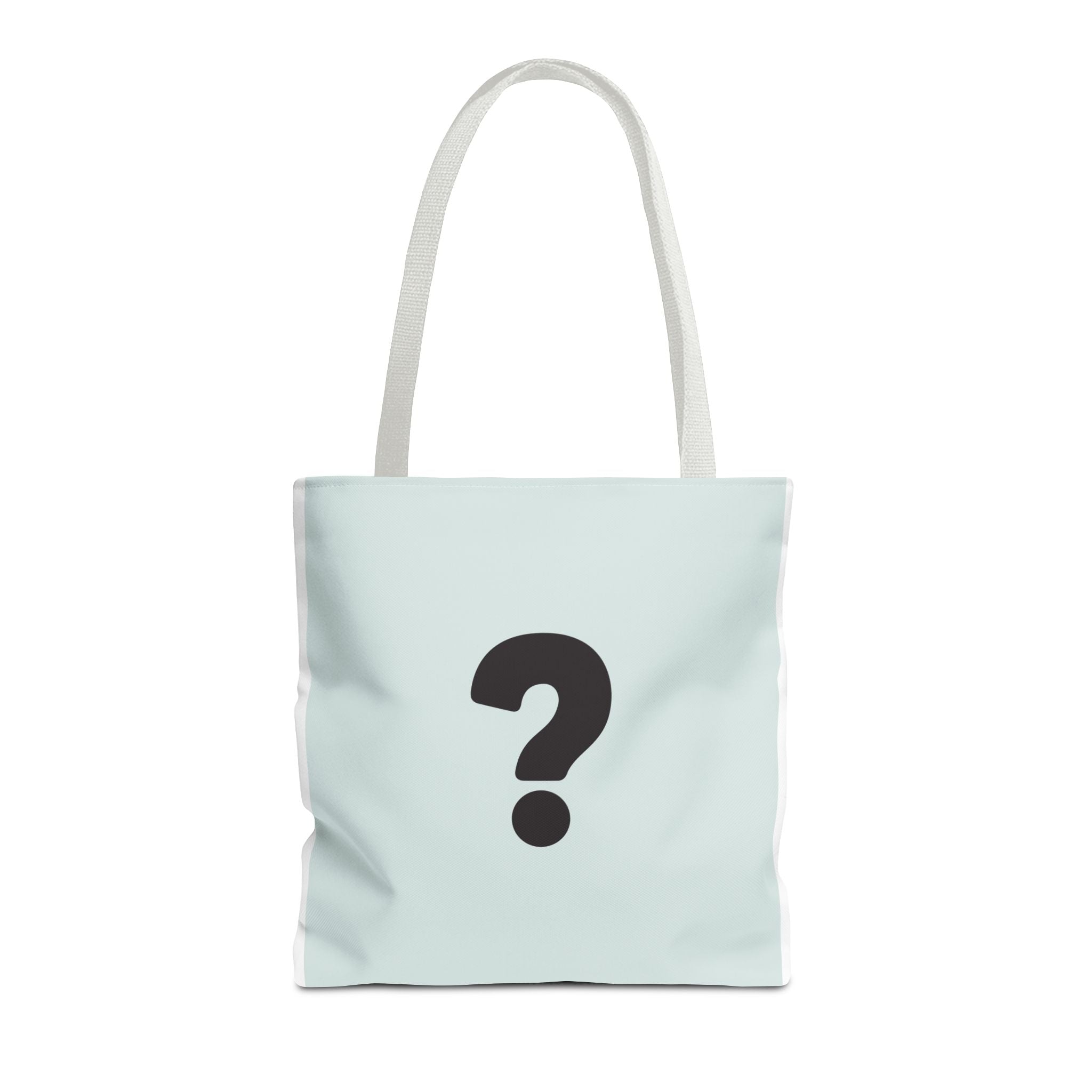 Mystery Question Mark Tote Bag