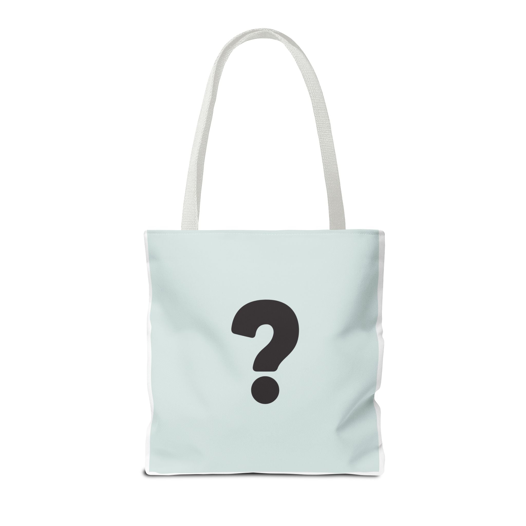 Mystery Question Mark Tote Bag