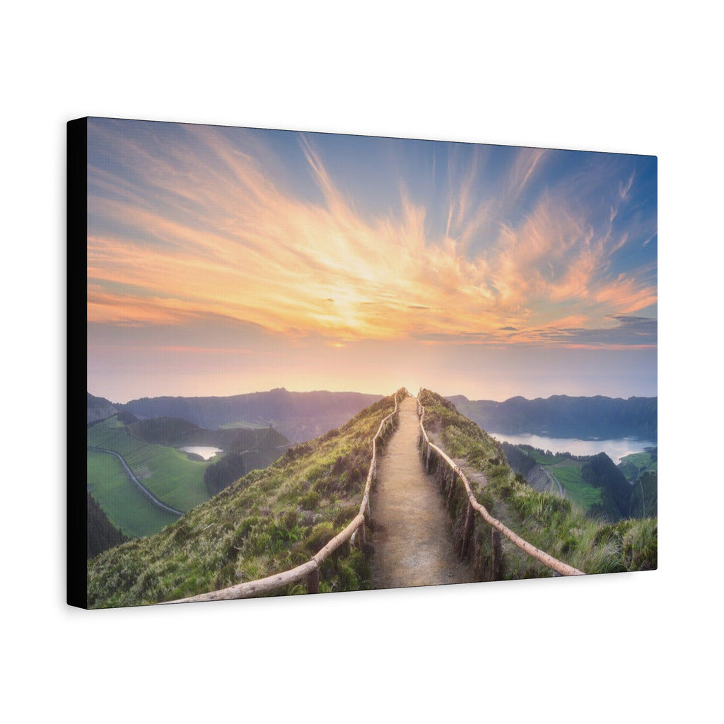Canvas Sunrise Ridge Path