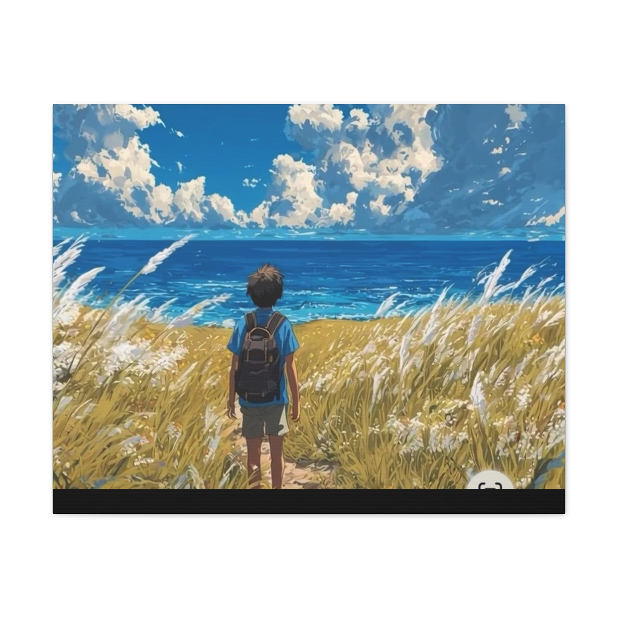 Coastal Journey Matte Canvas Wall Art
