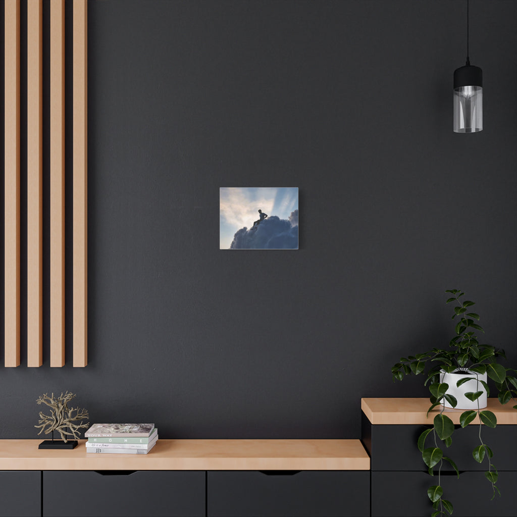 Canvas Silhouette on Cloud