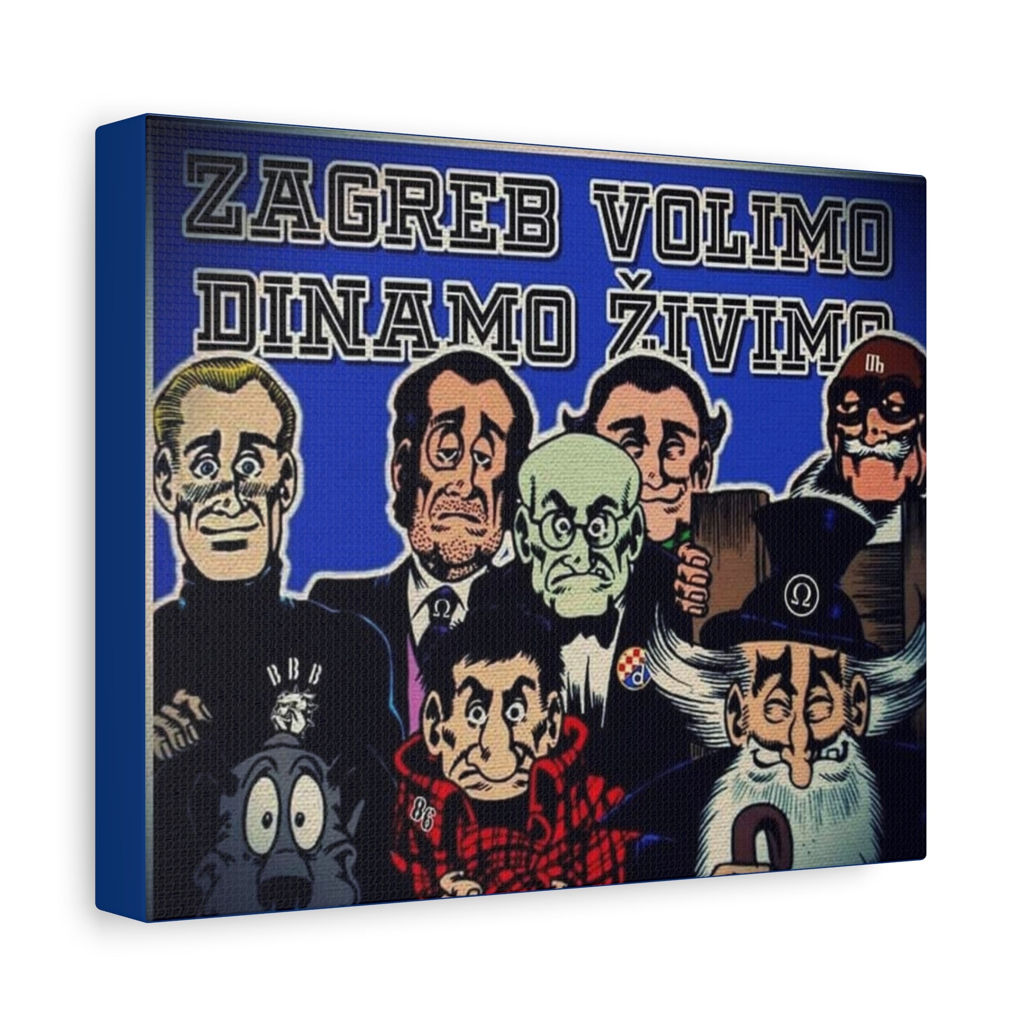 Canvas Zagreb Volimo Dinamo Zivimo