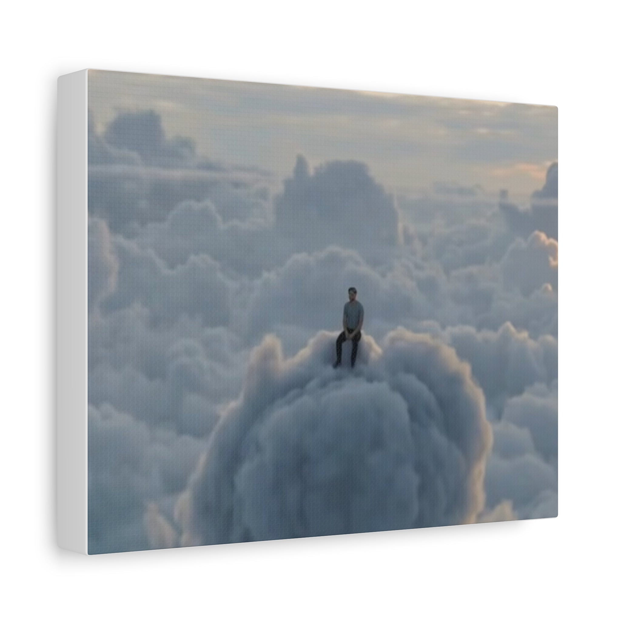 Canvas Silhouette on Cloud Matte