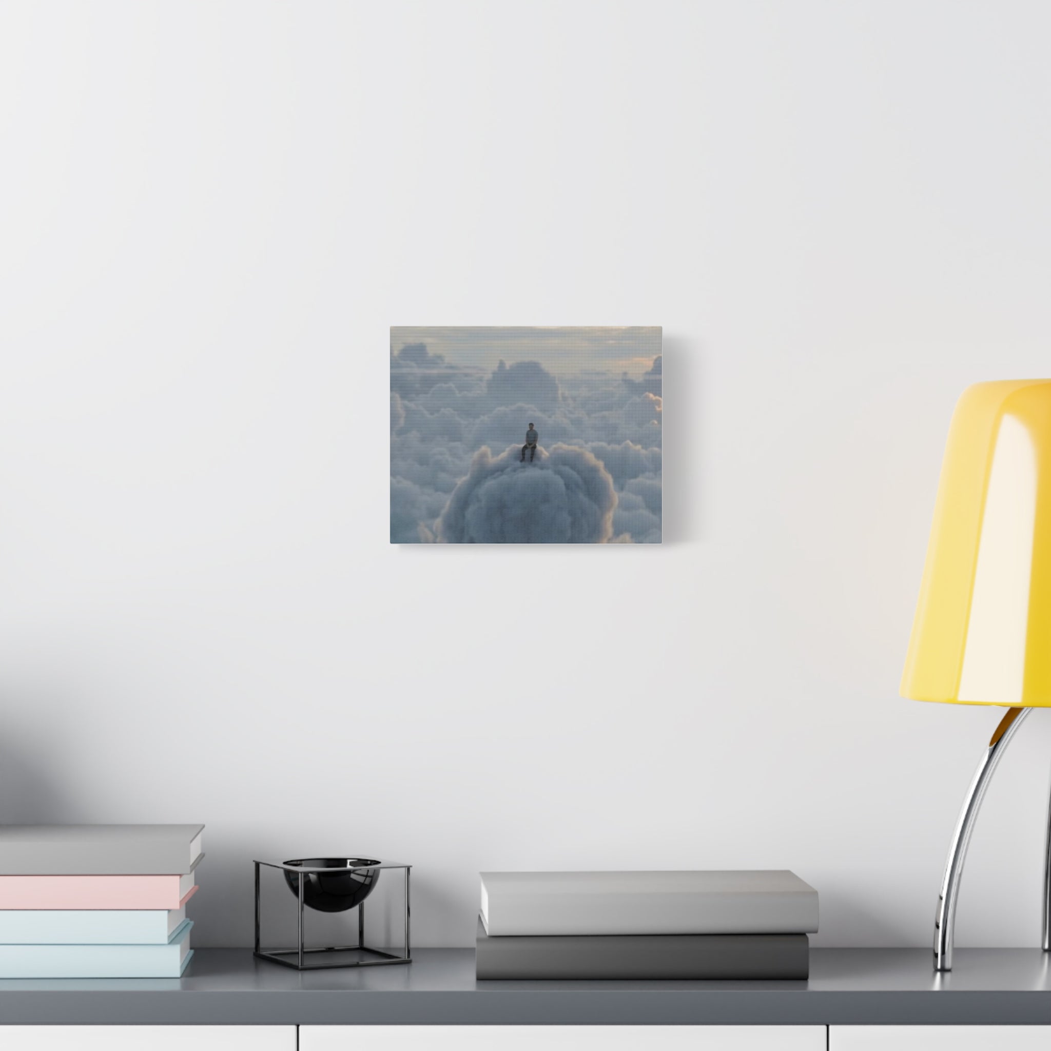 Canvas Silhouette on Cloud Matte