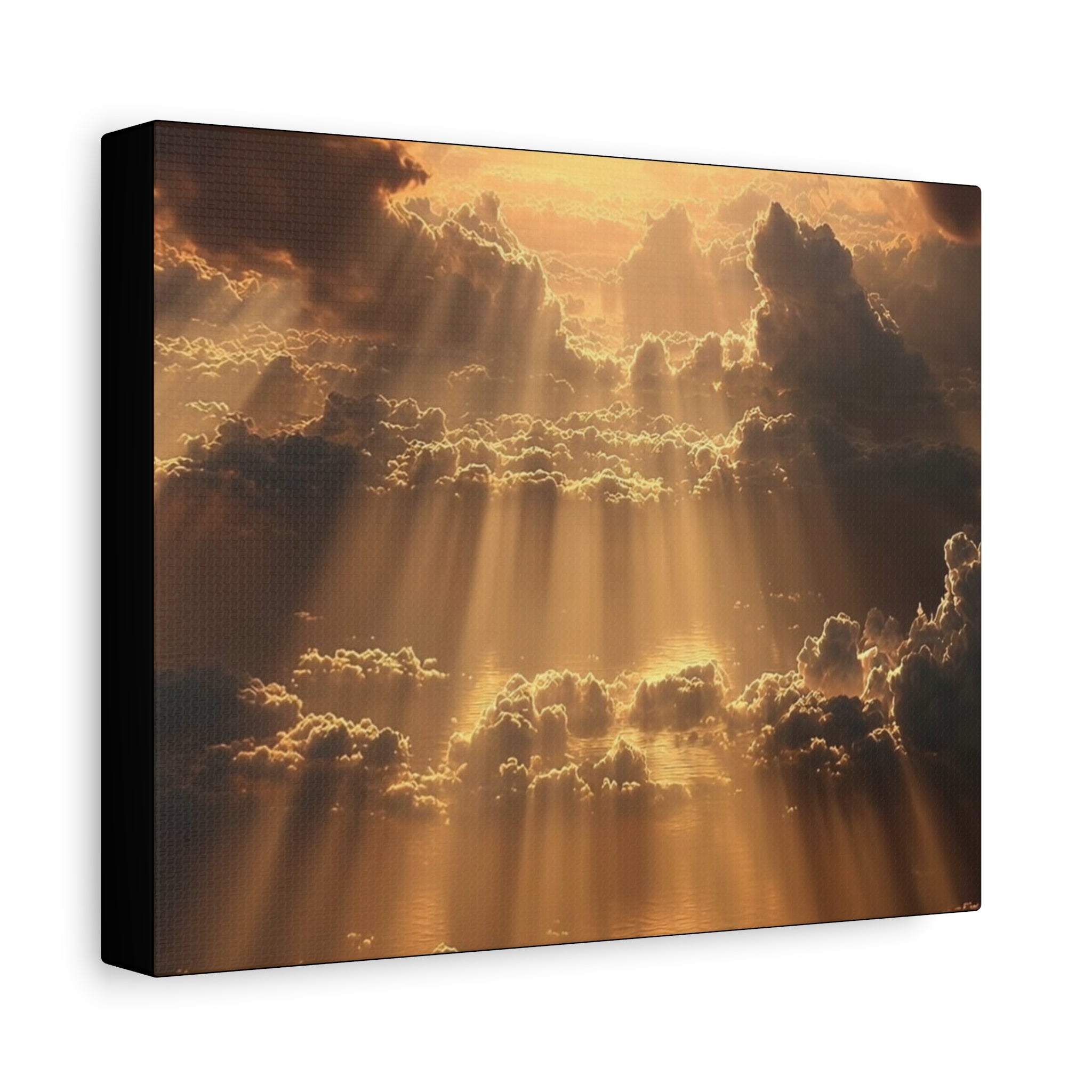 Canvas Sunlight Through Clouds Wall Art