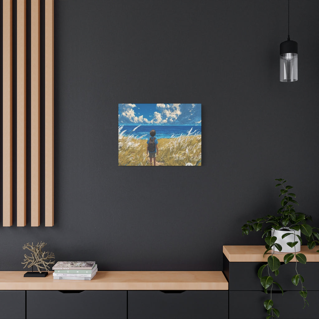 Coastal Journey Matte Canvas Wall Art