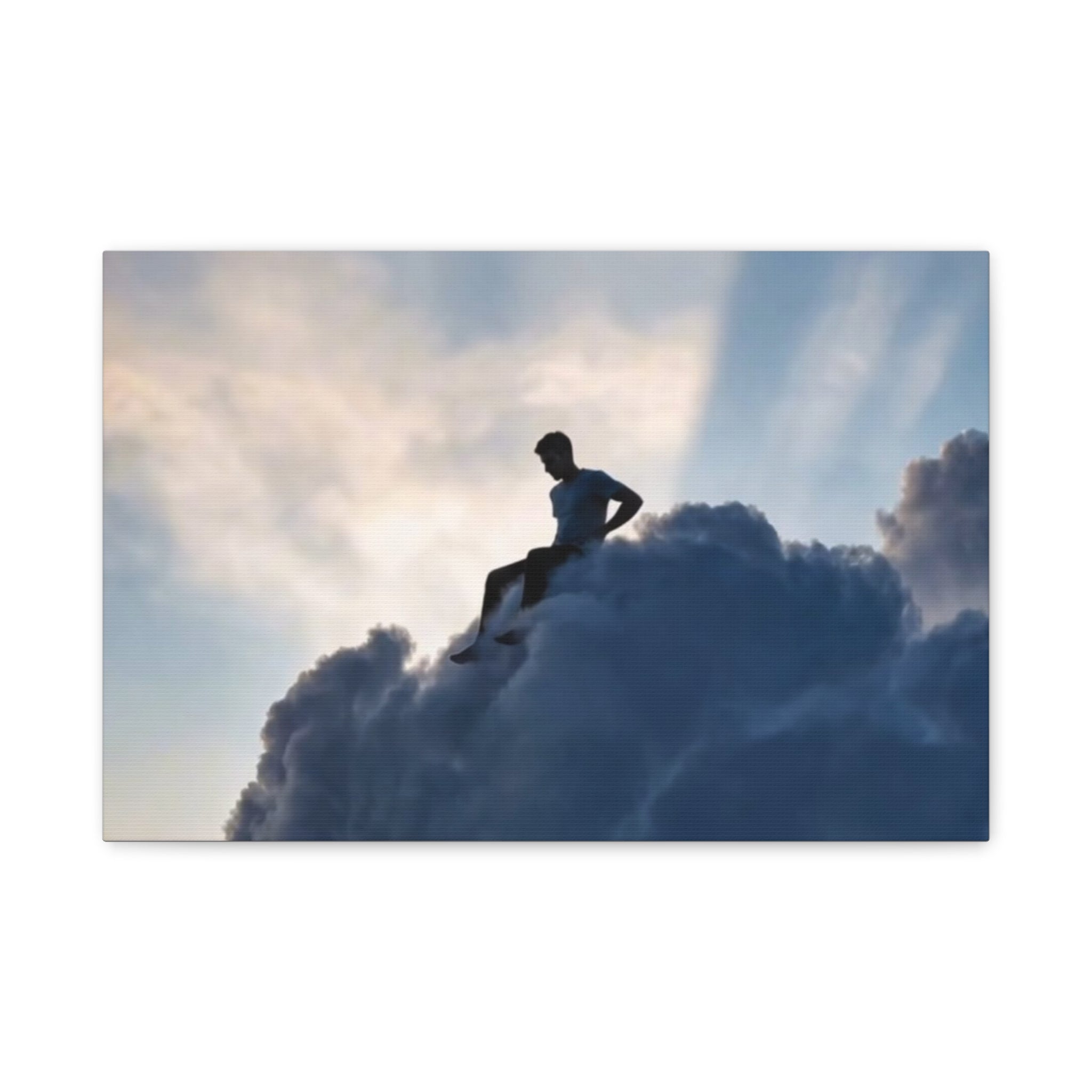 Canvas Silhouette on Cloud