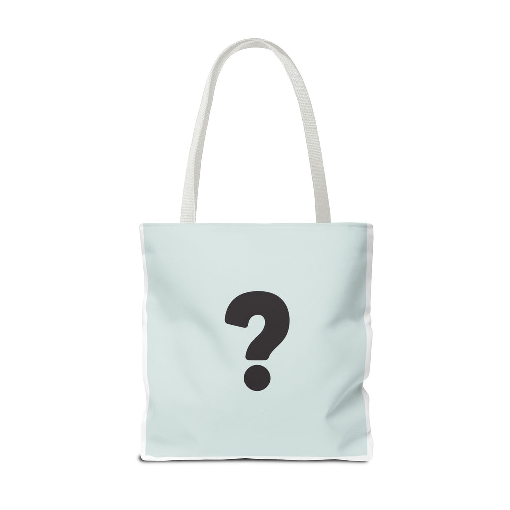 Mystery Question Mark Tote Bag